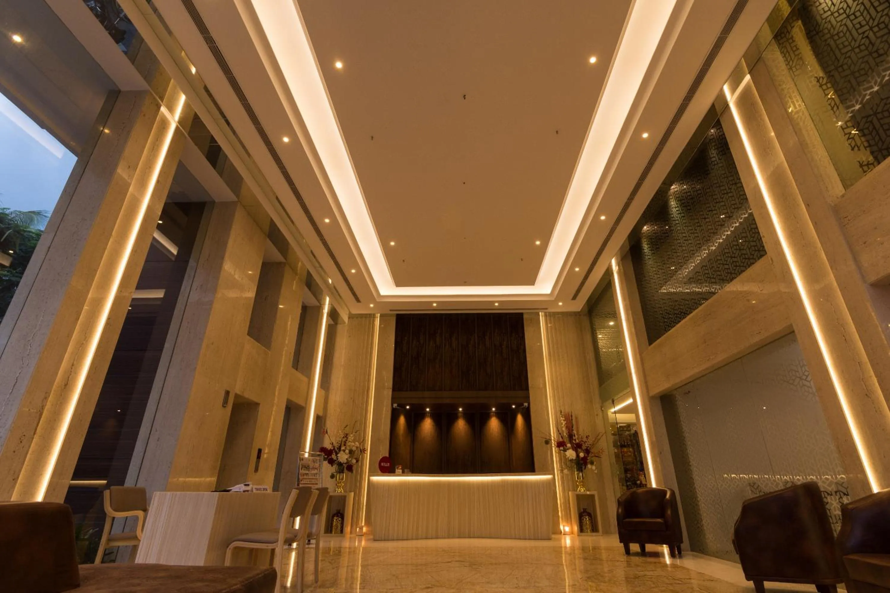 Lobby or reception in Roopa Elite