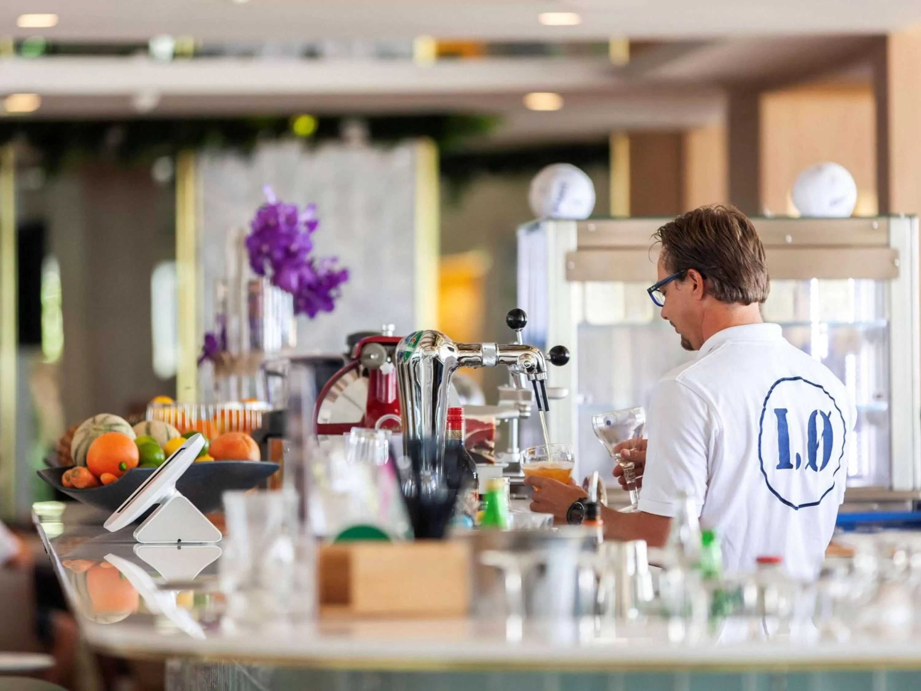 Lounge or bar, Restaurant/Places to Eat in Novotel Thalassa Ile d'Oléron