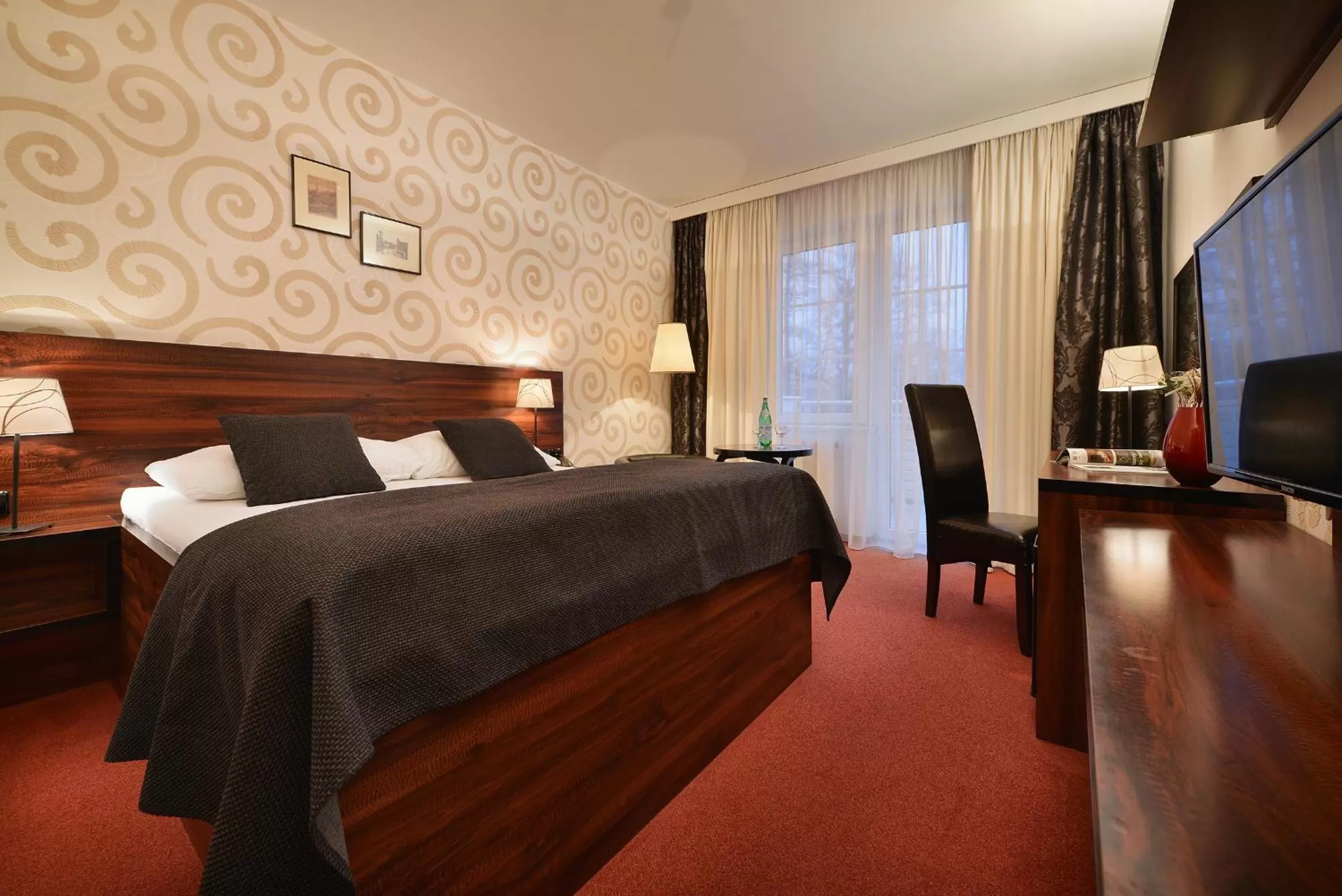 Bed in Parkhotel Morris Novy Bor