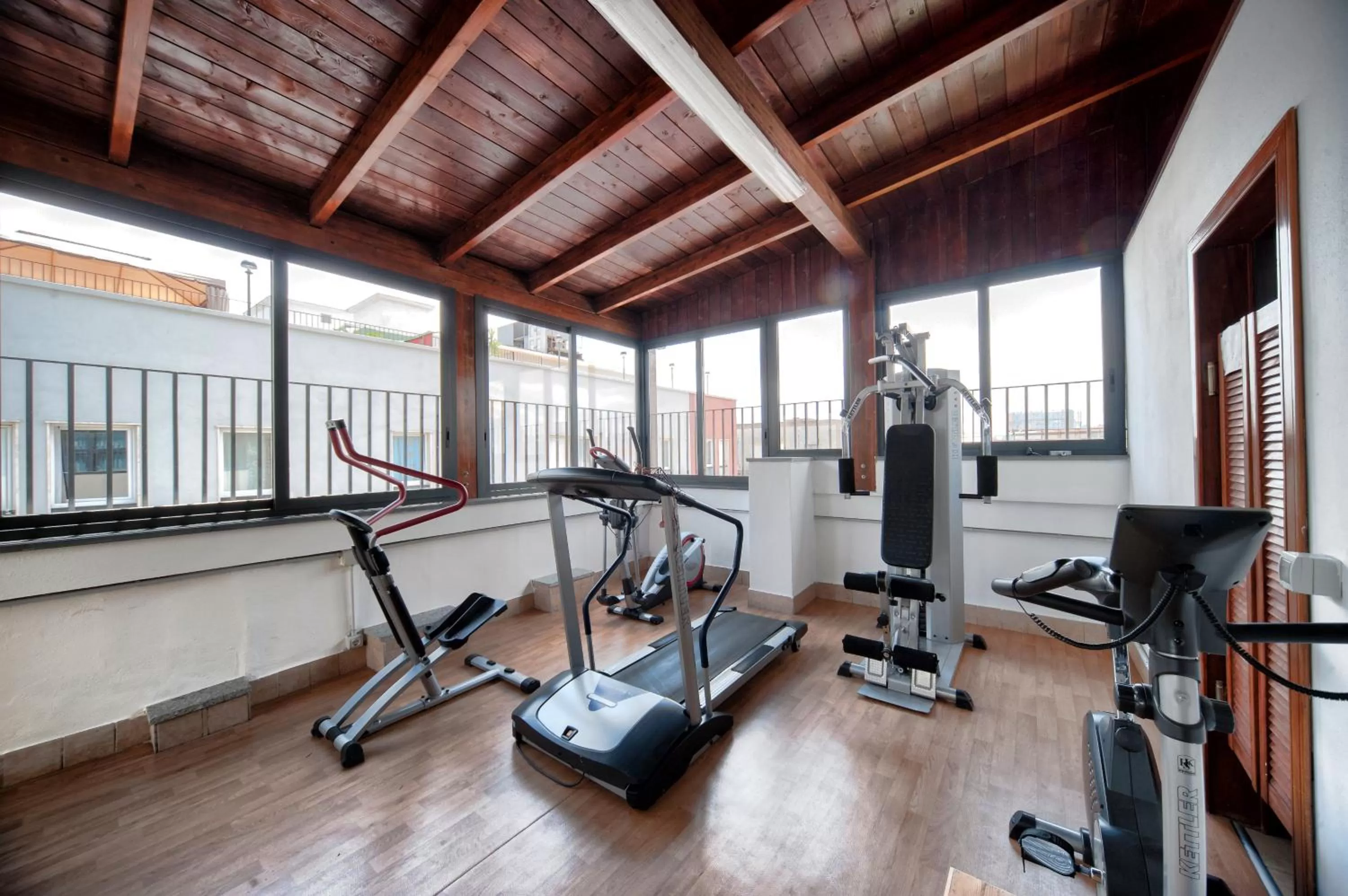 Fitness centre/facilities in Magri's Hotel