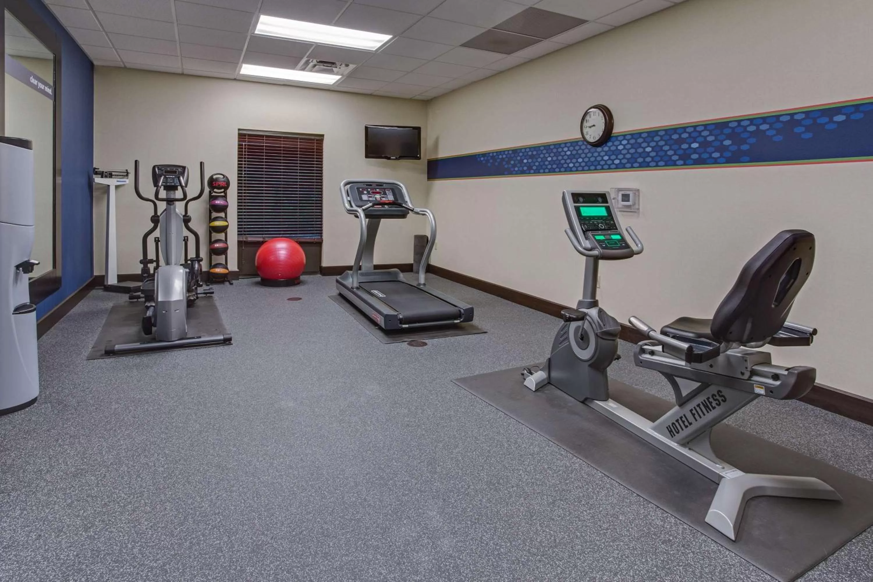 Fitness centre/facilities in Hampton Inn Clearfield