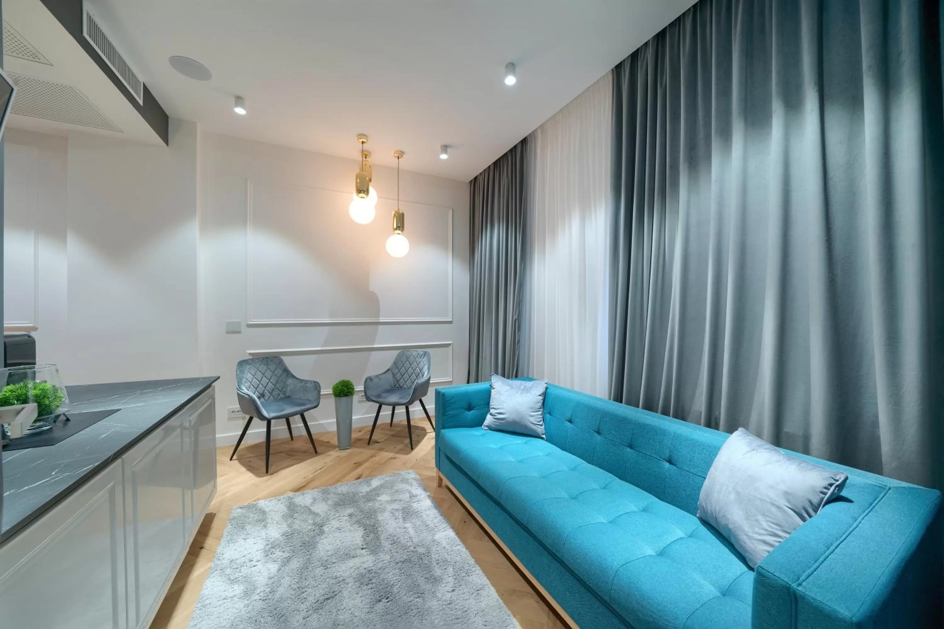 Living room in Elysium Residence