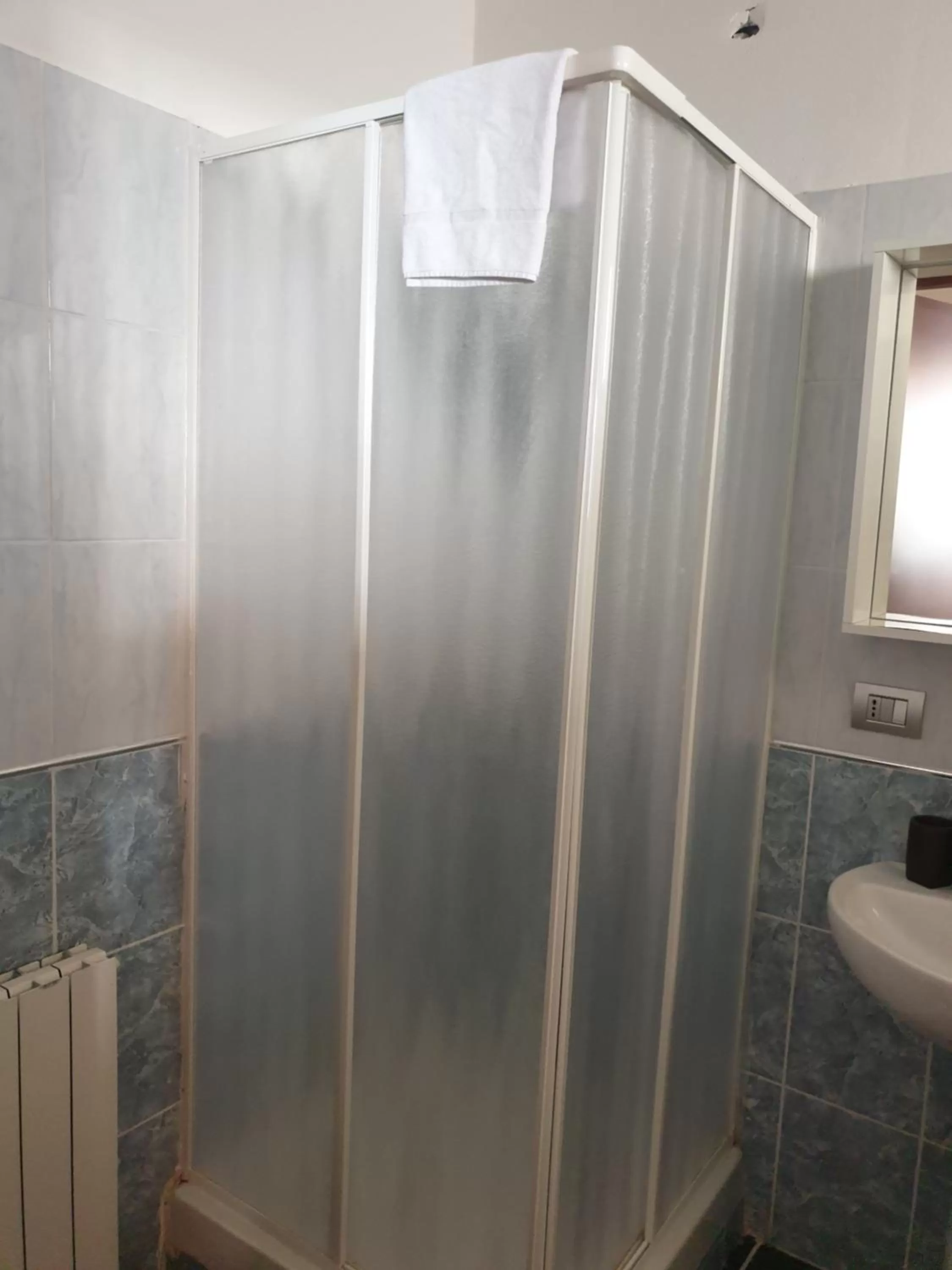 Shower, Bathroom in Oasi del benessere