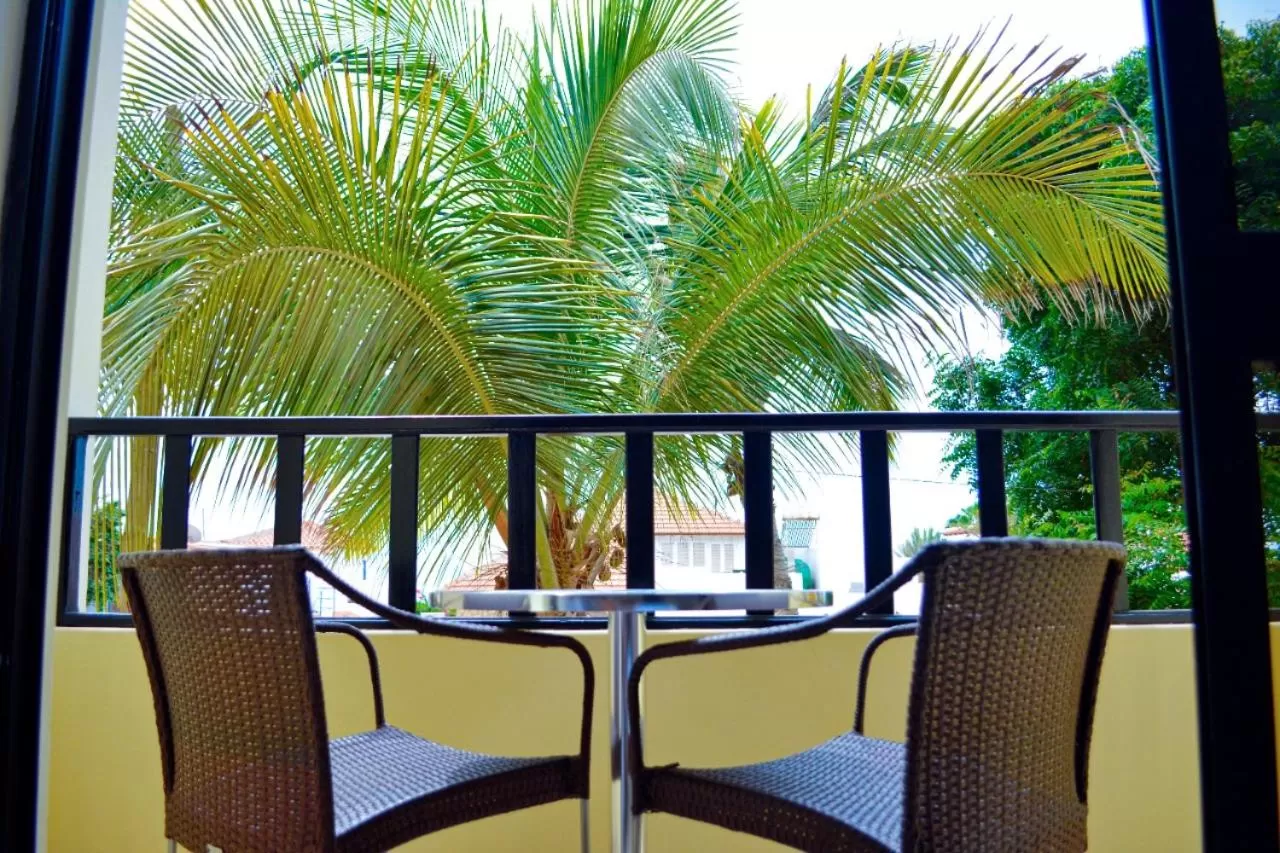 Balcony/Terrace in Aparthotel Santa Maria Beach