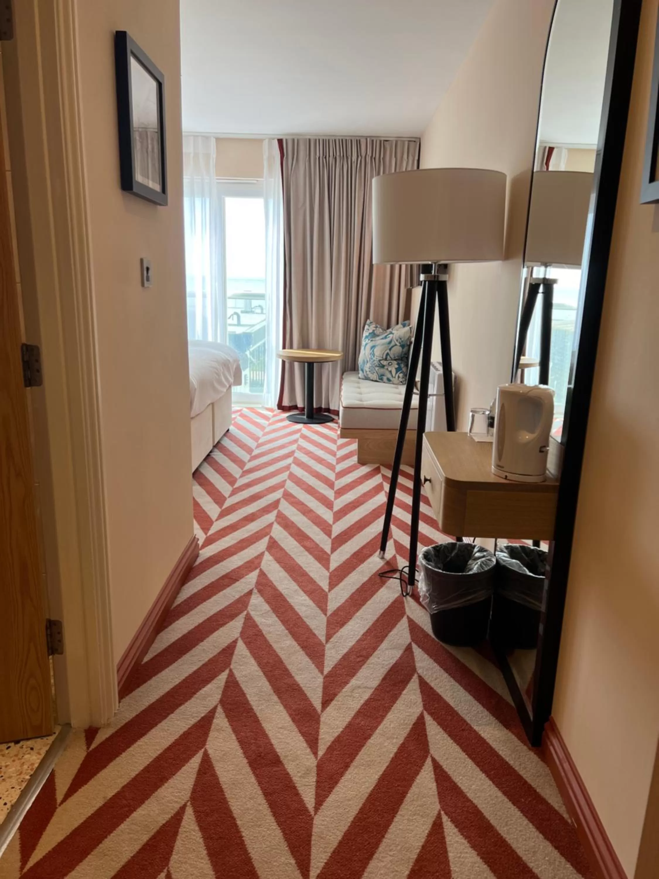 Photo of the whole room, Bed in The Relais Cooden Beach and Spa