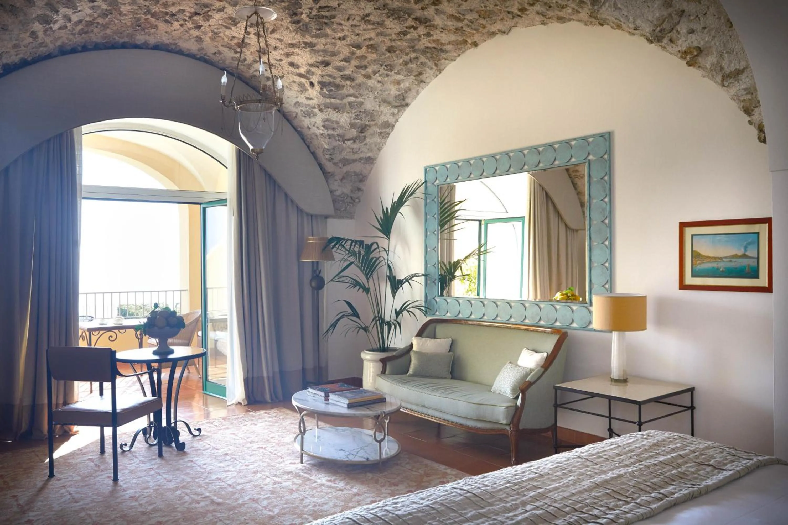 Bedroom, Bed in Caruso, A Belmond Hotel, Amalfi Coast