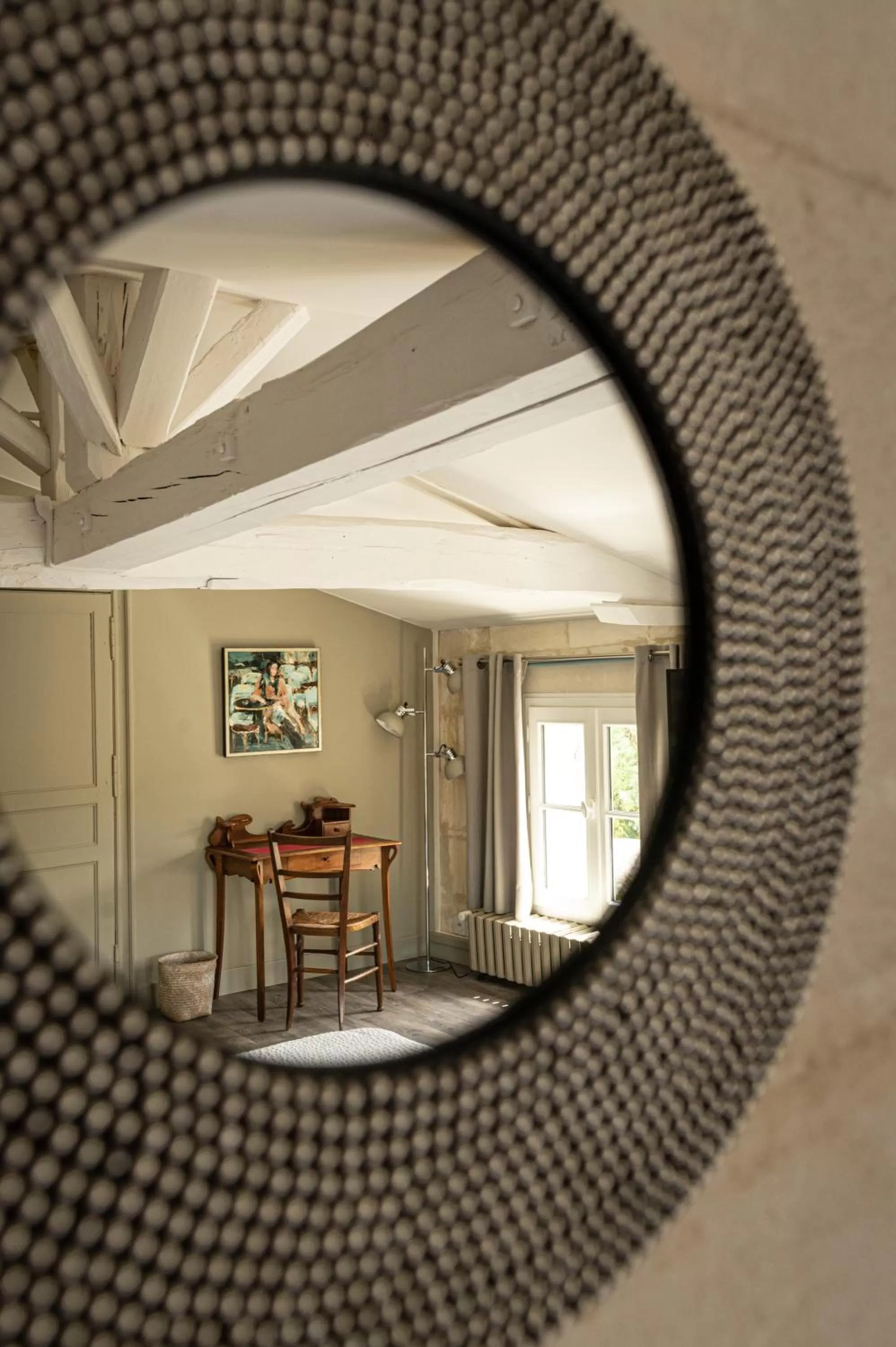 Decorative detail in La Tillaie SPA et Sauna