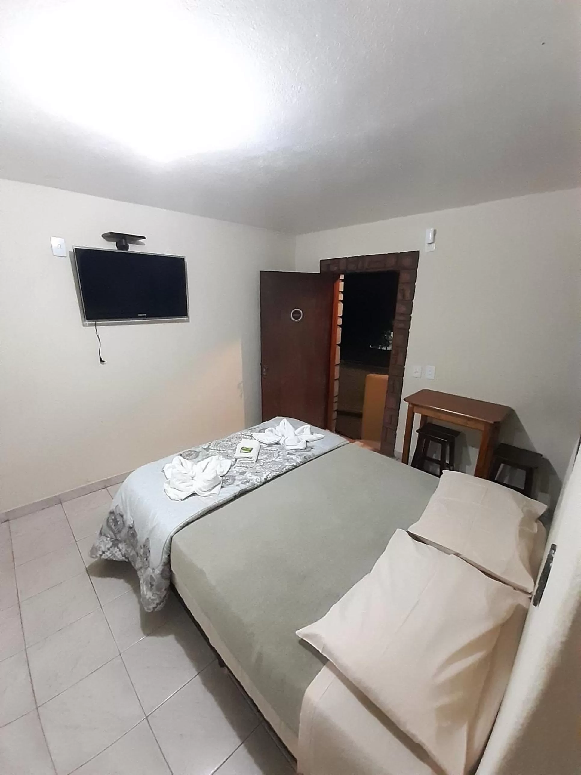 Bed in Pousada Reino Encantado - São Thomé das Letras - Minas Gerais