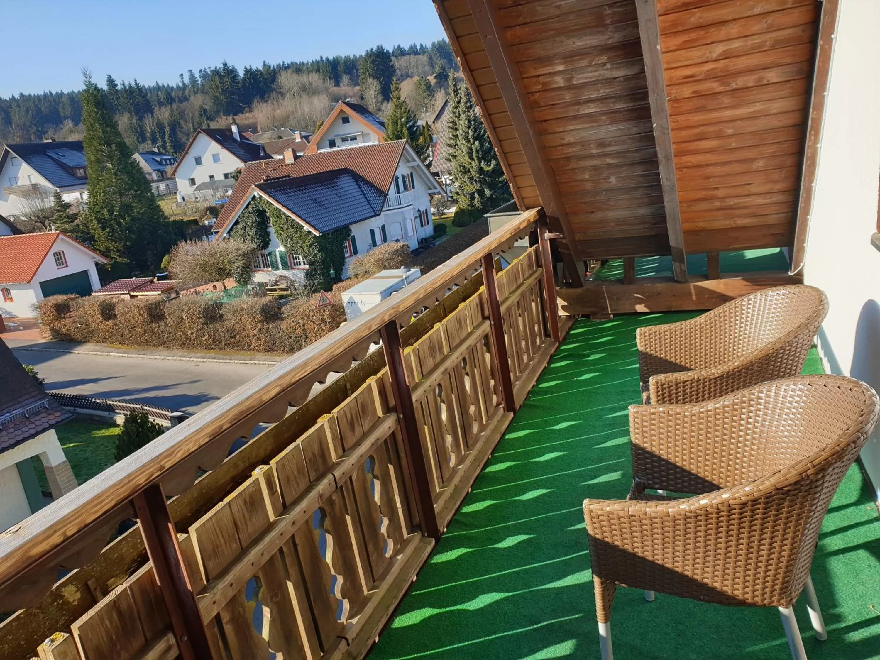 Balcony/Terrace in Hotel Waldblick