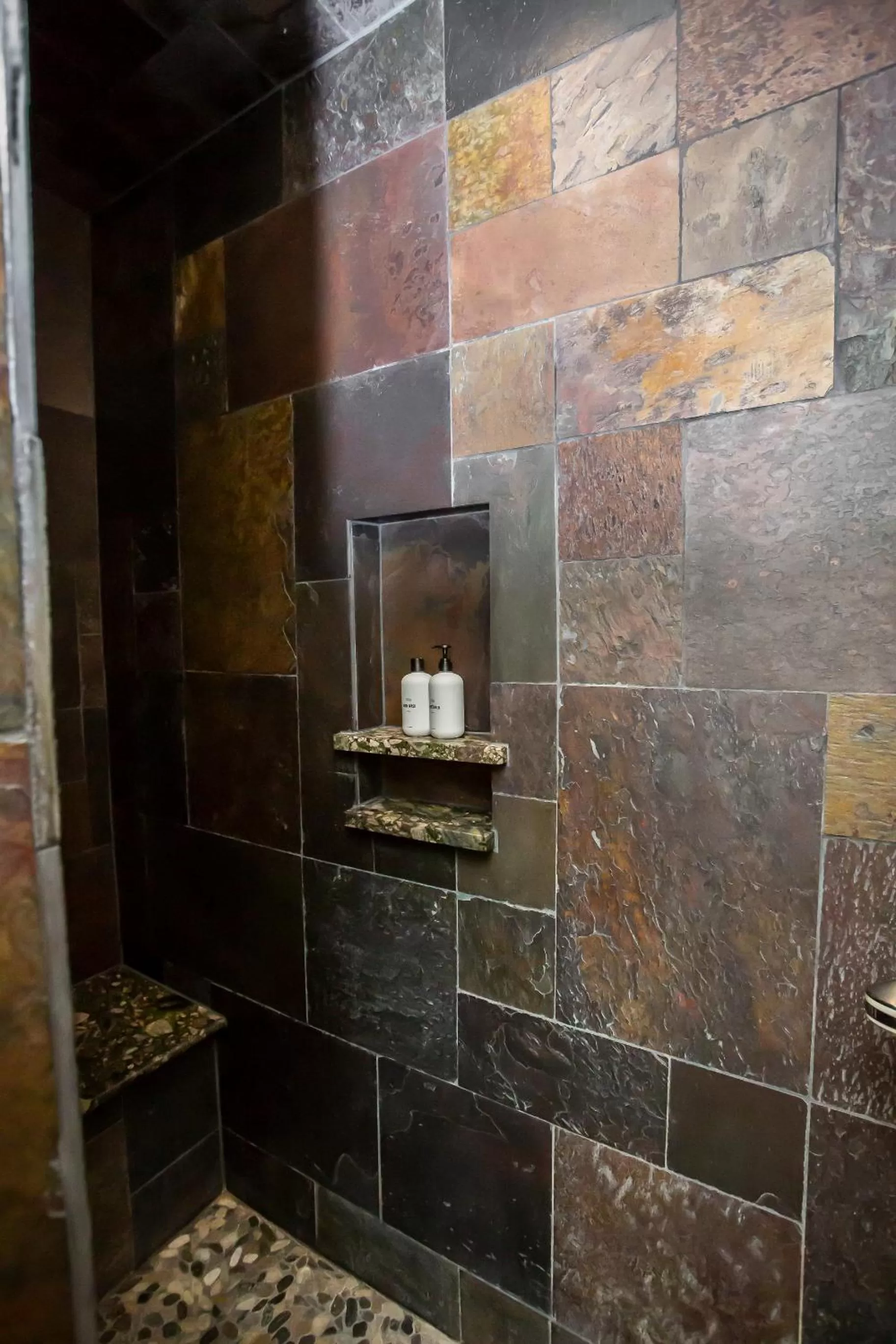 Bathroom in Main St Loft Overlooking Train Yard - Lofts Sterling & Sage - Toltec