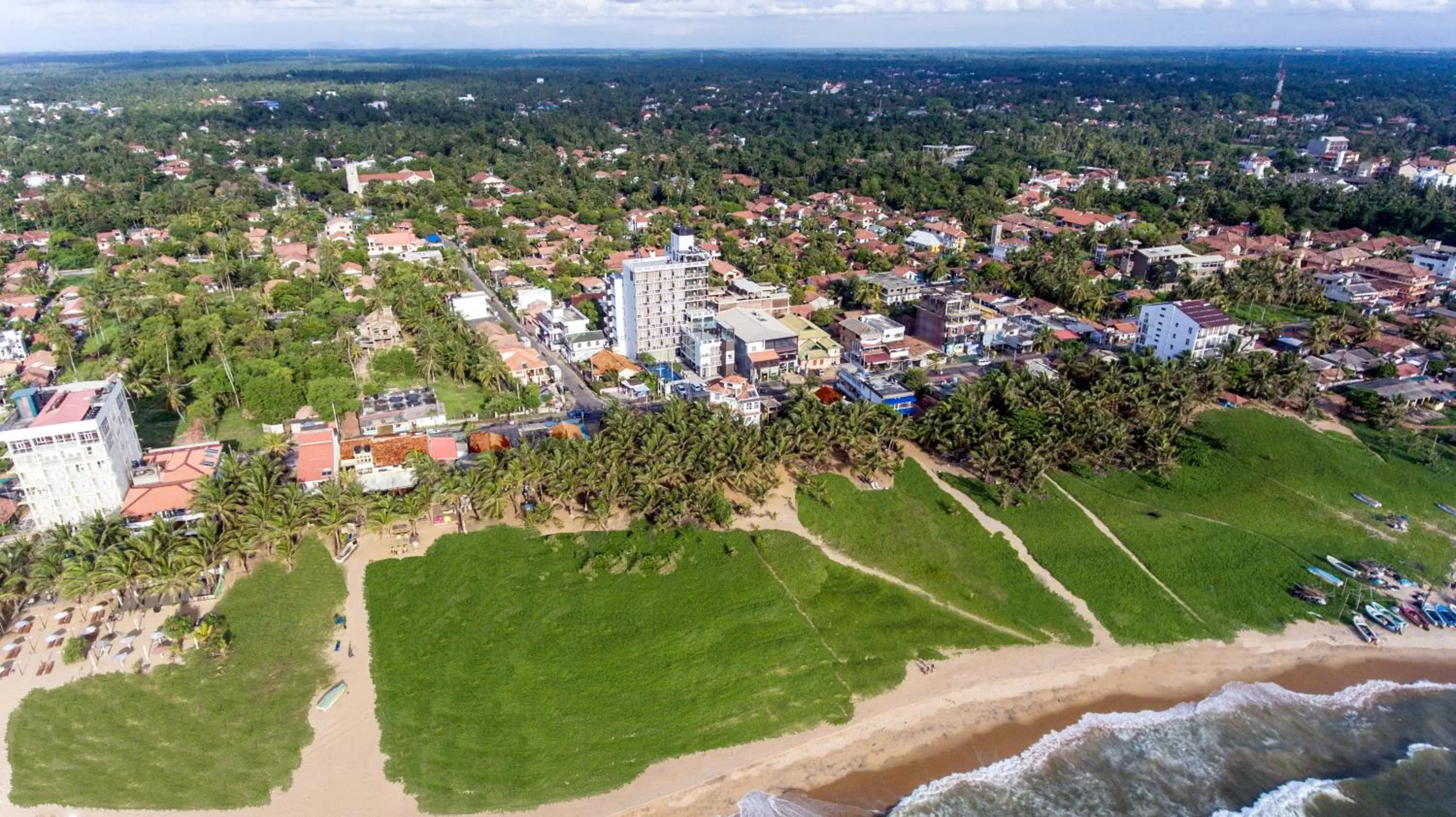 Bird's eye view, Bird's-eye View in Ruvisha Beach Hotel