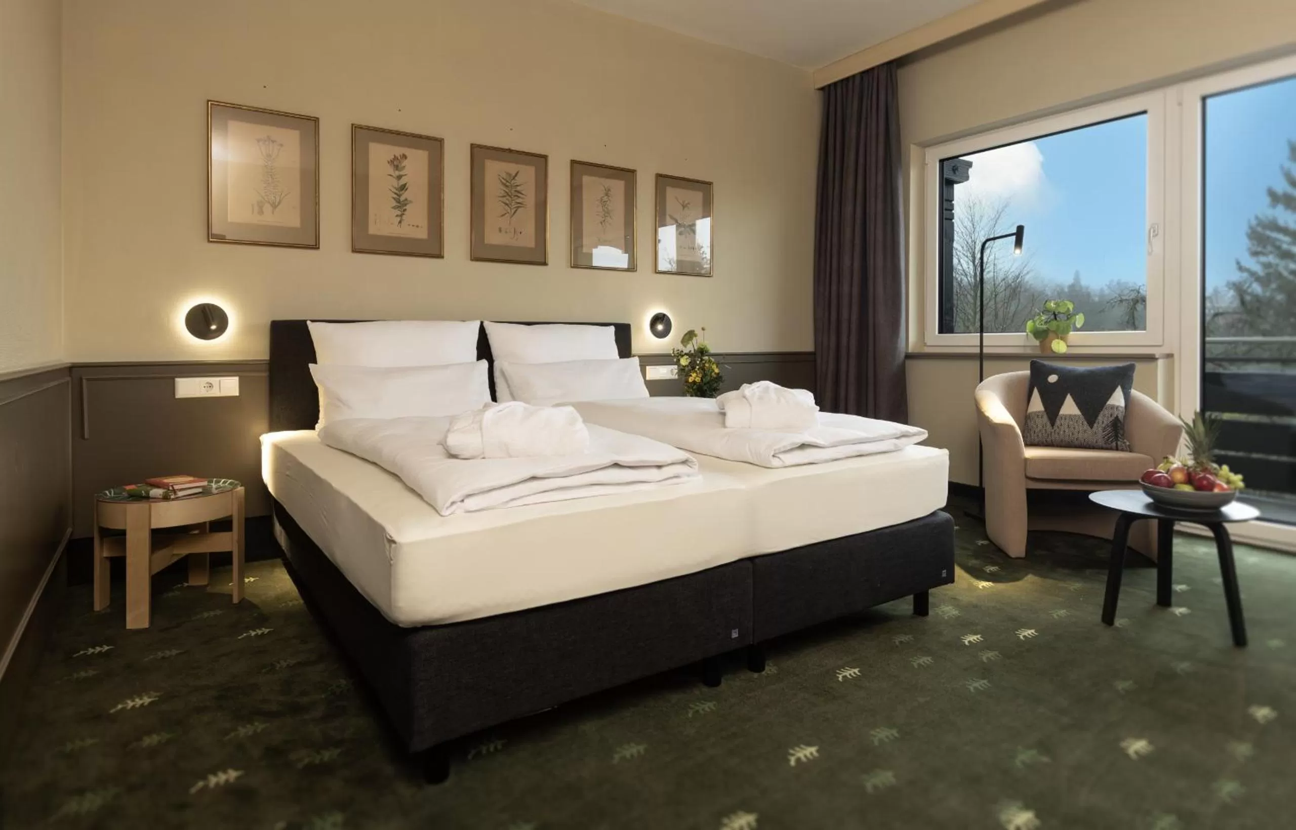 Bedroom, Bed in Das Hohenried