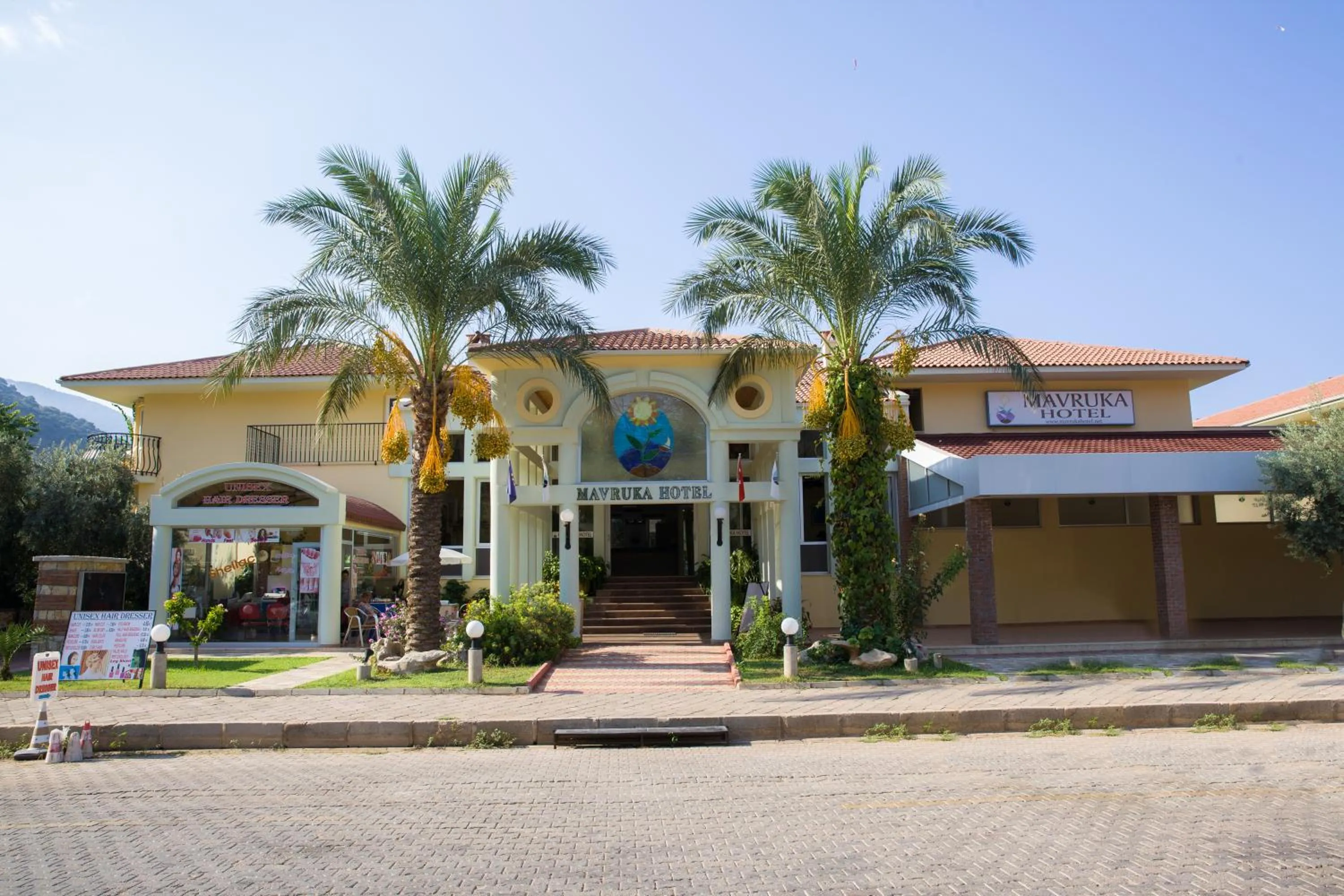 Facade/entrance in Mavruka Hotel