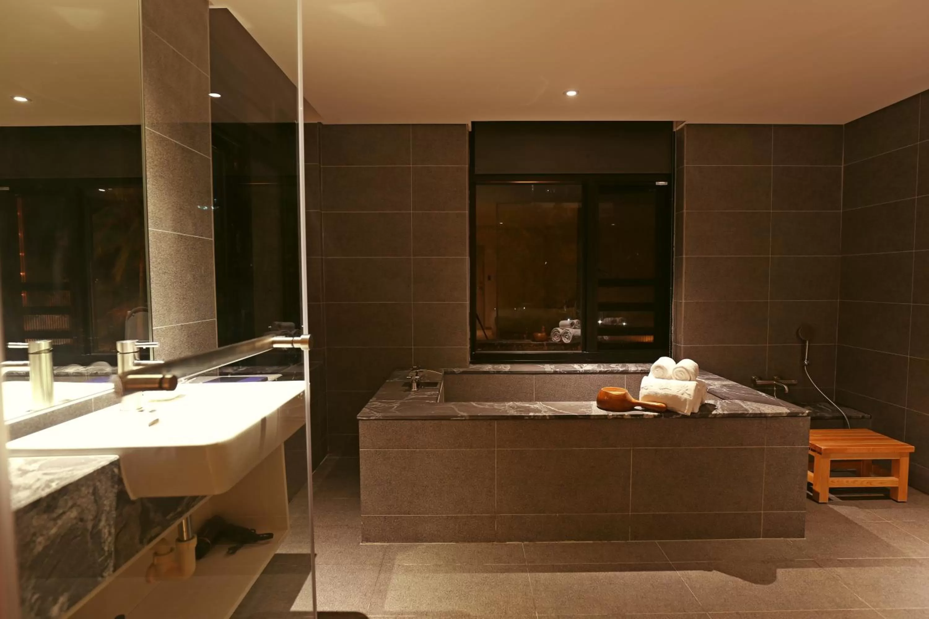 Hot Spring Bath in Water House