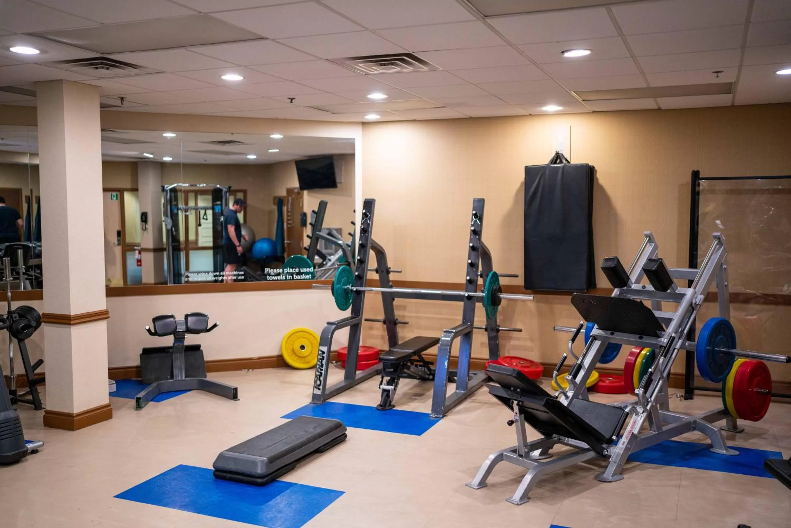 Fitness centre/facilities in Lake Louise Inn