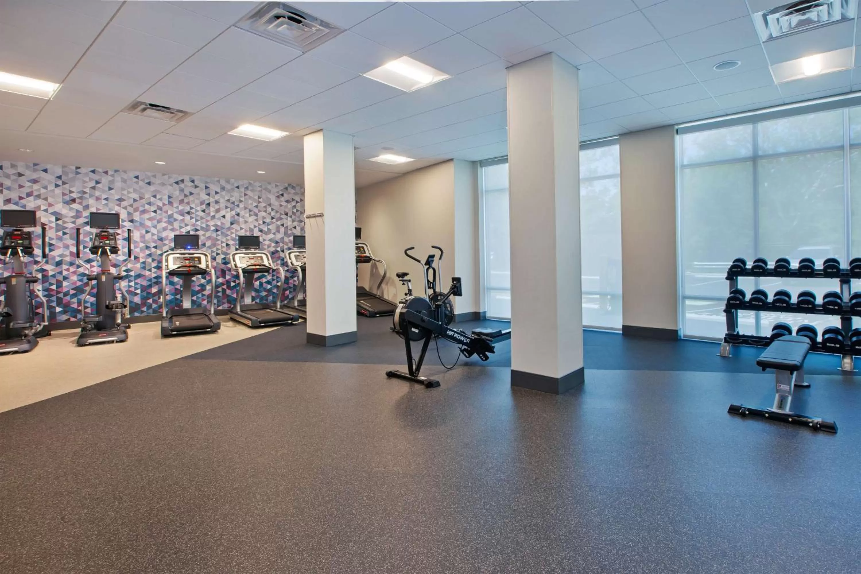 Fitness centre/facilities in Hilton Garden Inn Columbus Easton, Oh