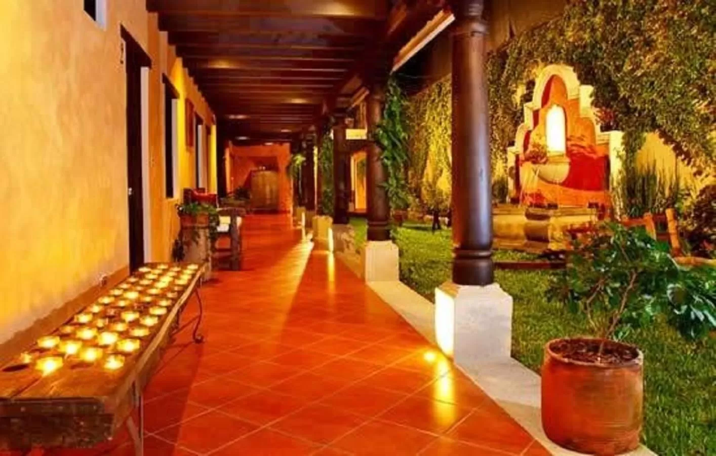 Patio in Hotel Meson del Valle by AHS