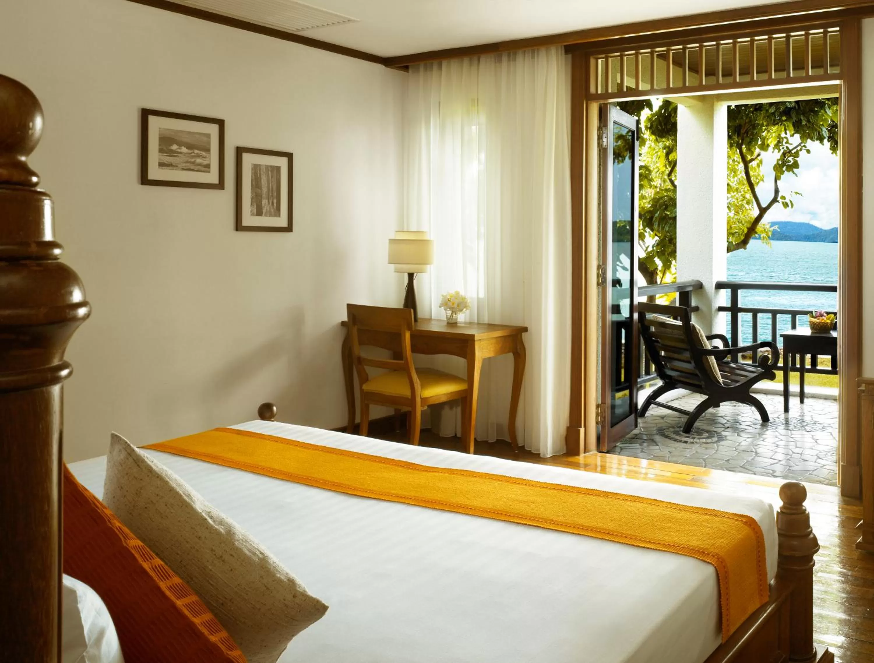 Bed in Rebak Island Resort & Marina, Langkawi 大自然 野生动物与美食爱好者的天堂