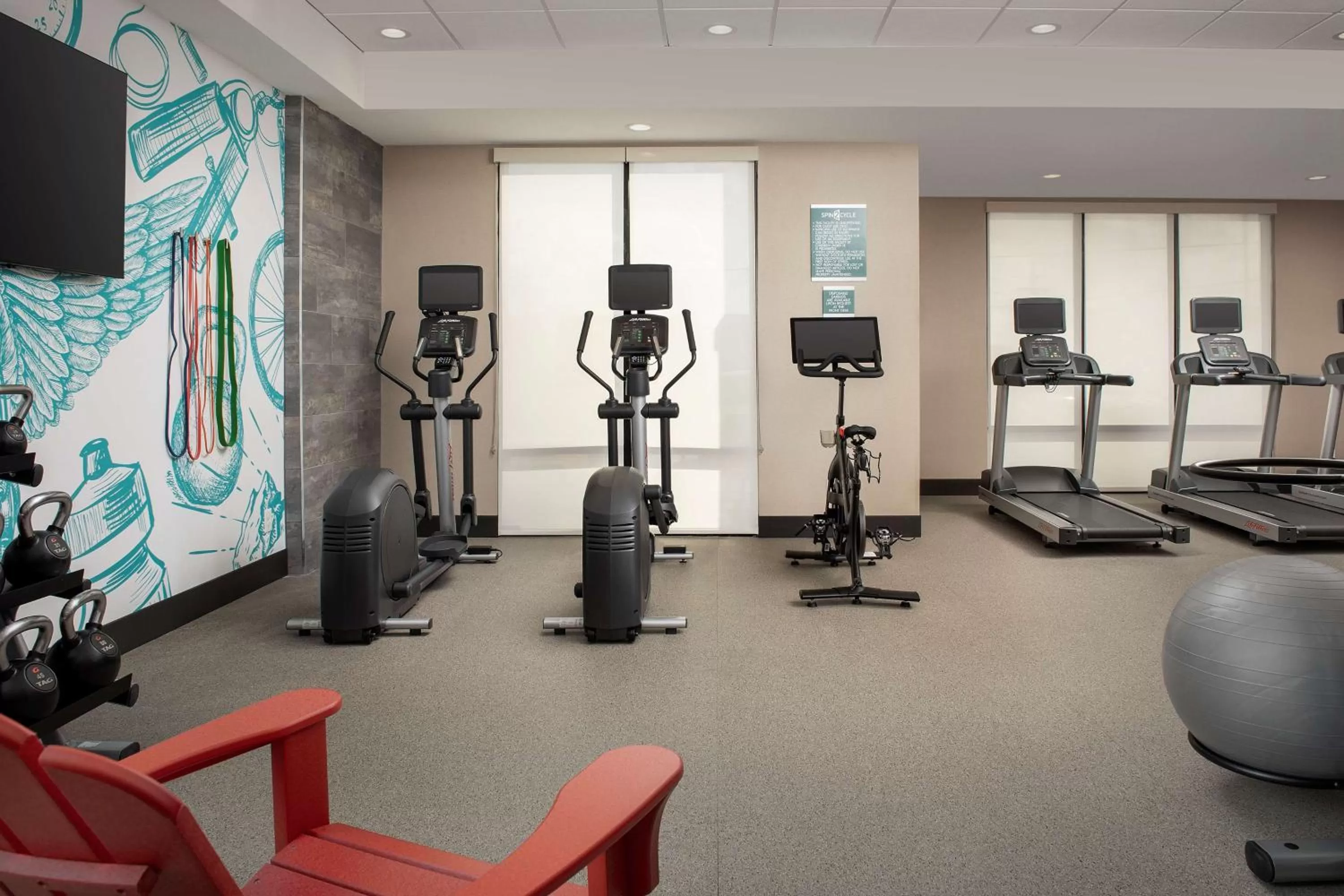 Fitness centre/facilities in Home2 Suites By Hilton Kenner New Orleans Arpt