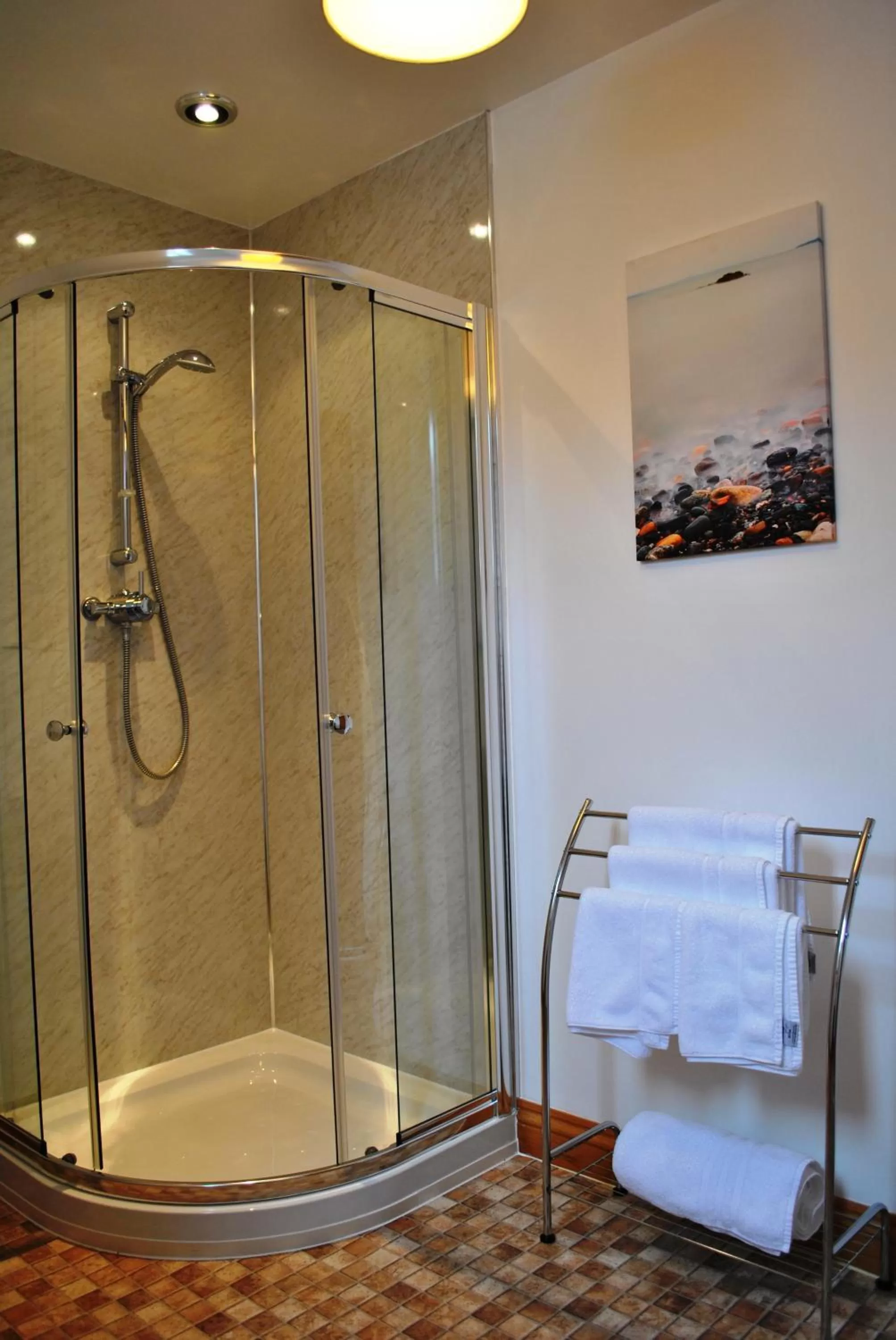 Shower in Orchard House Bed and Breakfast