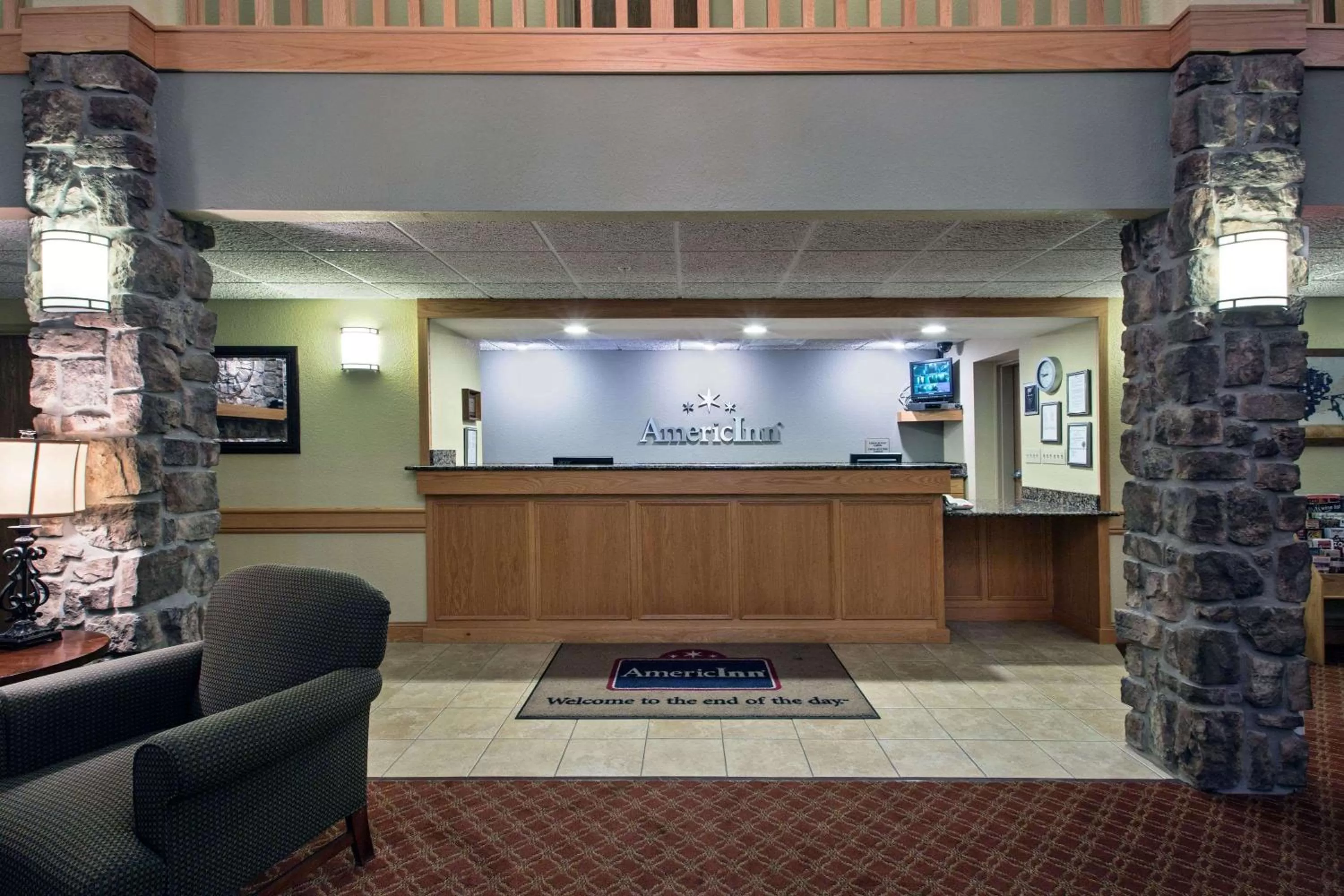 Lobby or reception in AmericInn by Wyndham Newton