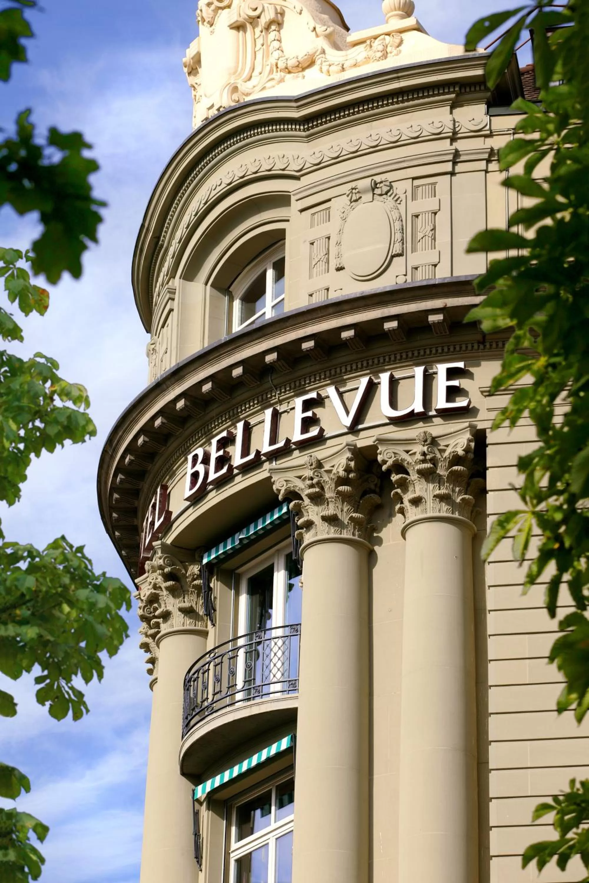 Property building in Hotel Bellevue Palace Bern