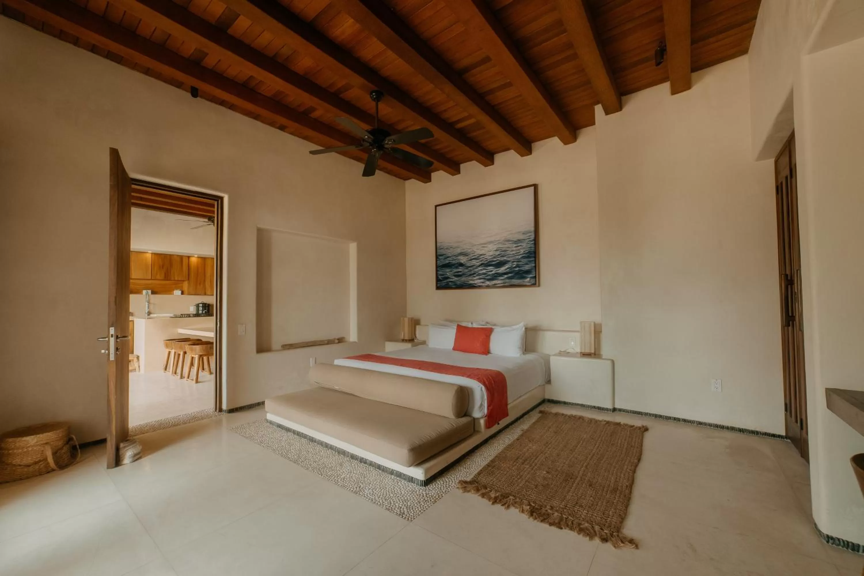 Bed in Las Palmas Luxury Villas
