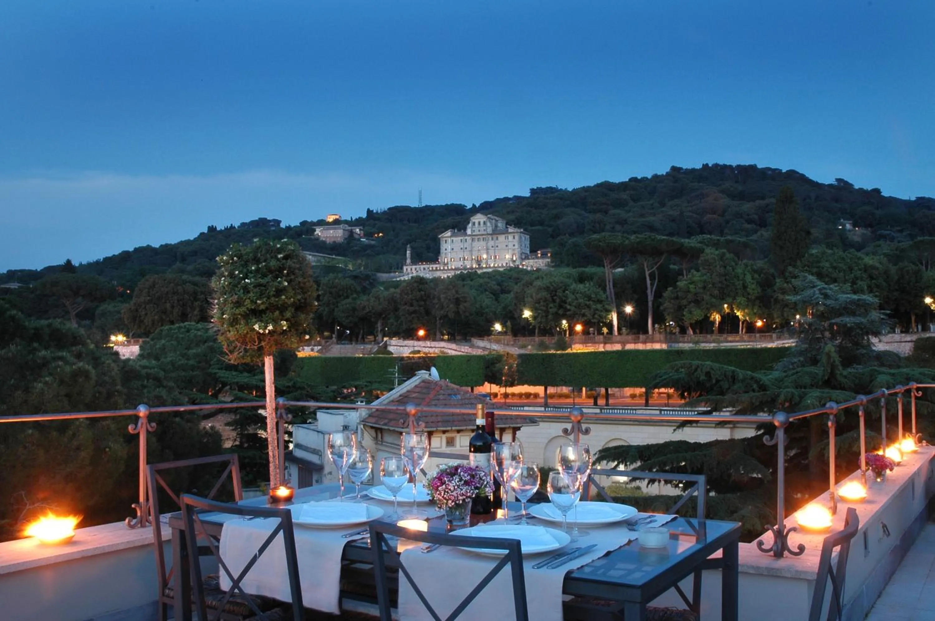 Balcony/Terrace in Hotel Flora