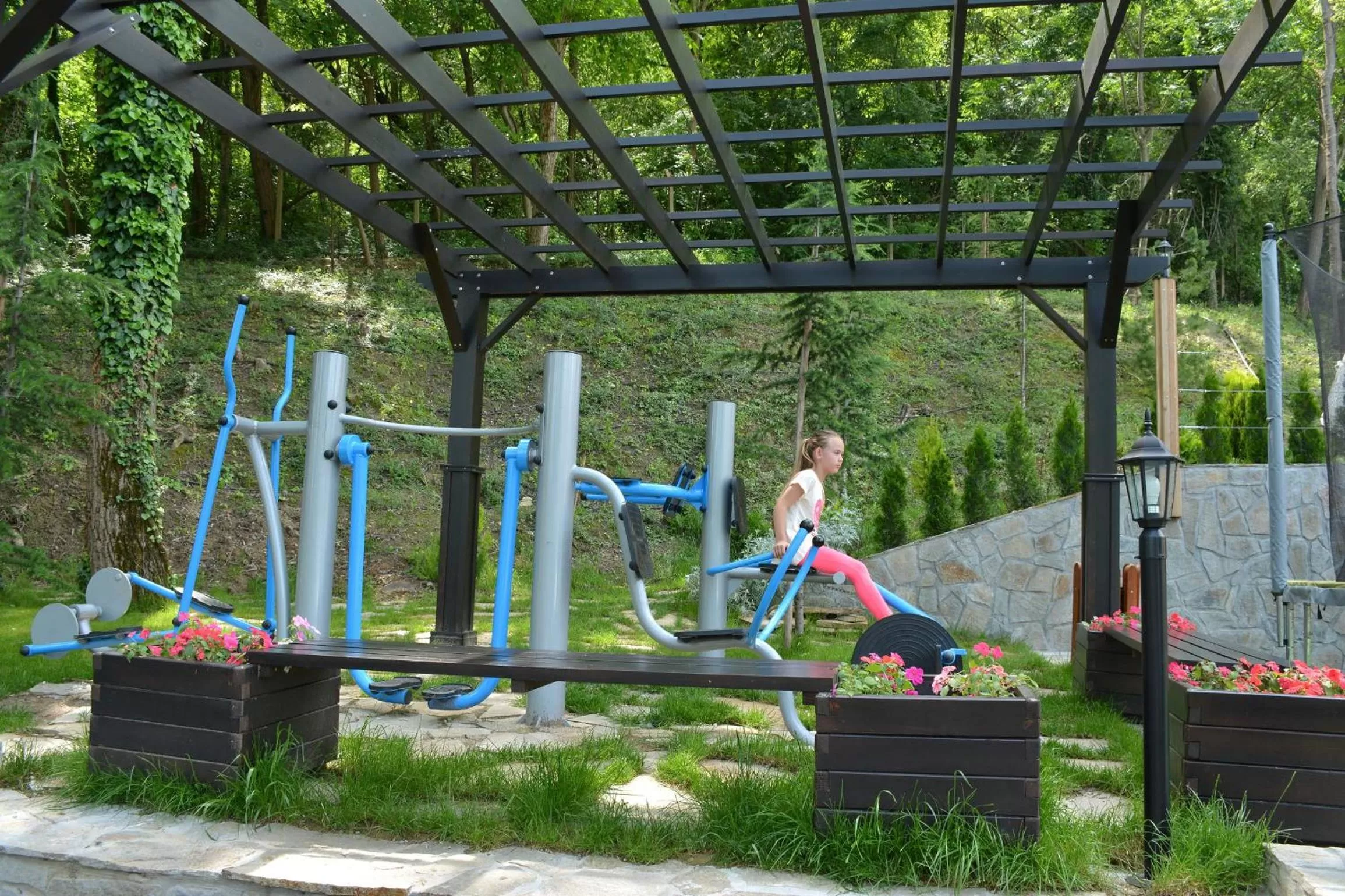 Fitness centre/facilities in Park Hotel Asenevtsi