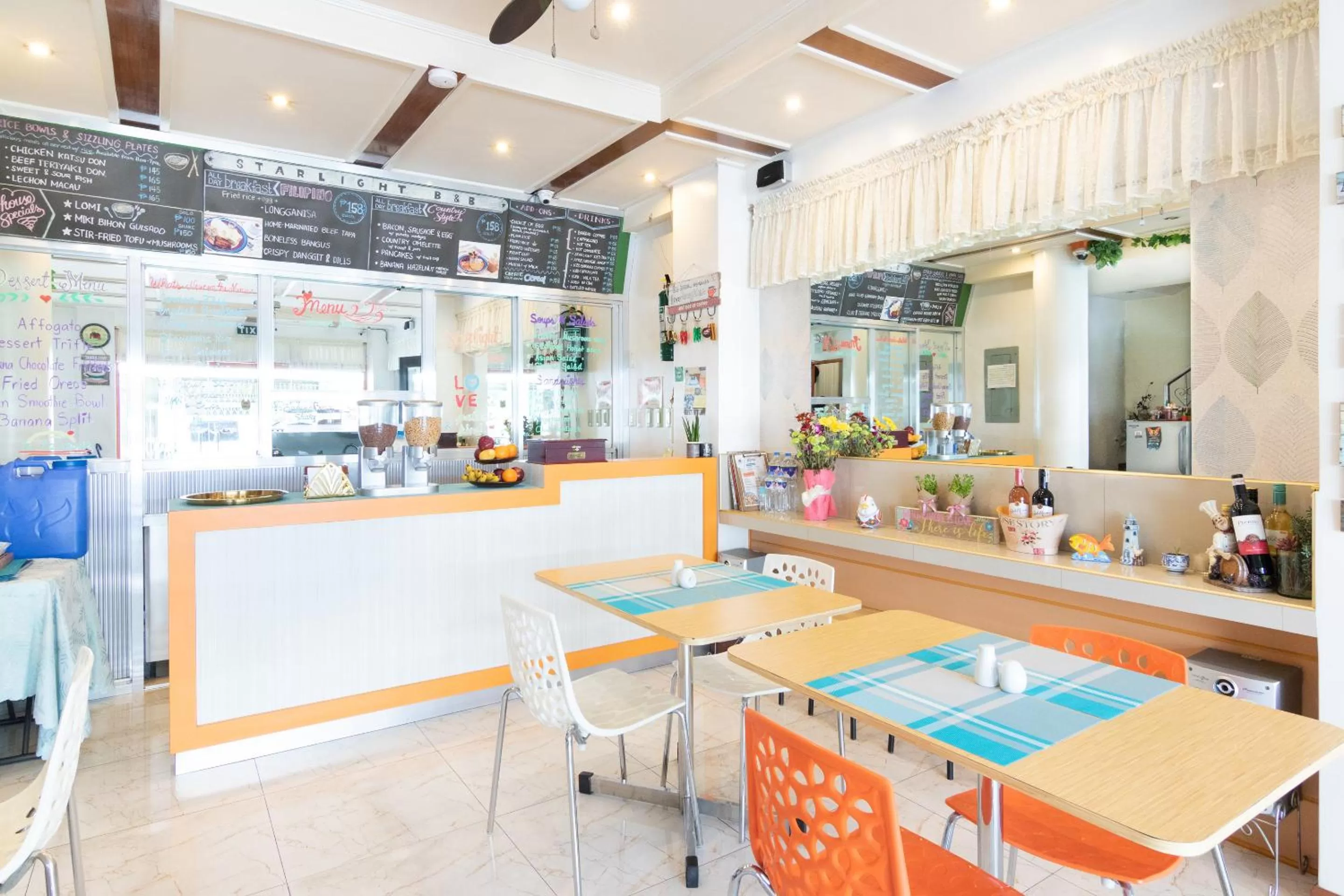 Restaurant/places to eat in Starlight Bed and Breakfast