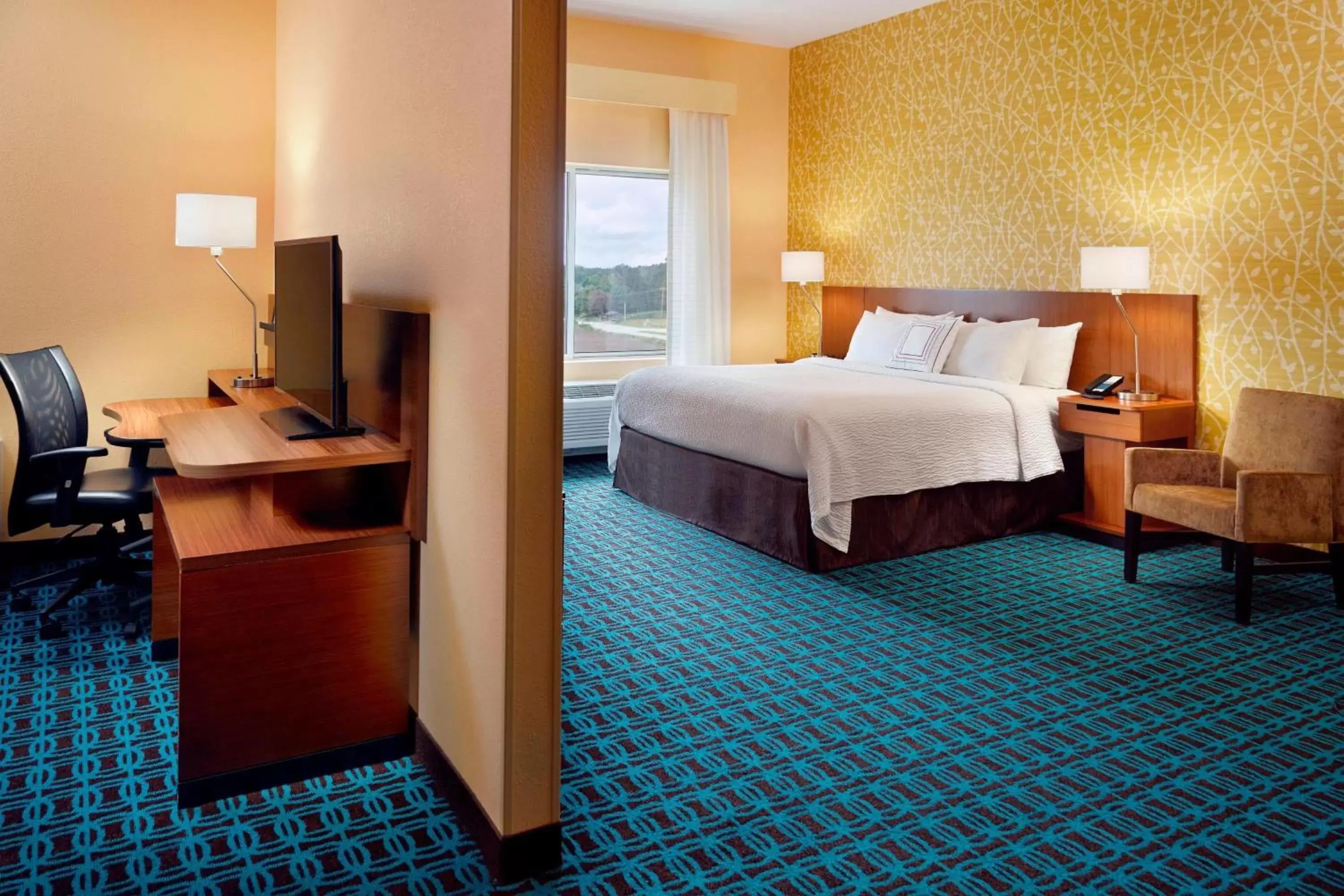 King Suite with Mountain View in Fairfield Inn & Suites by Marriott Hendersonville Flat Rock King Suite with Mountain View in Fairfield Inn & Suites by Marriott Hendersonville Flat Rock
