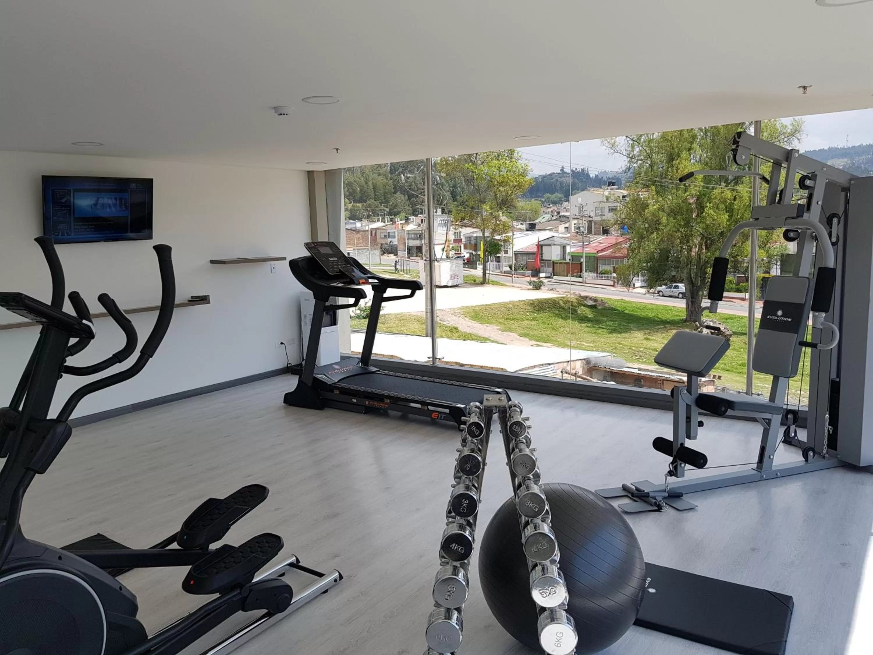 Fitness centre/facilities in Hotel Nivari Duitama