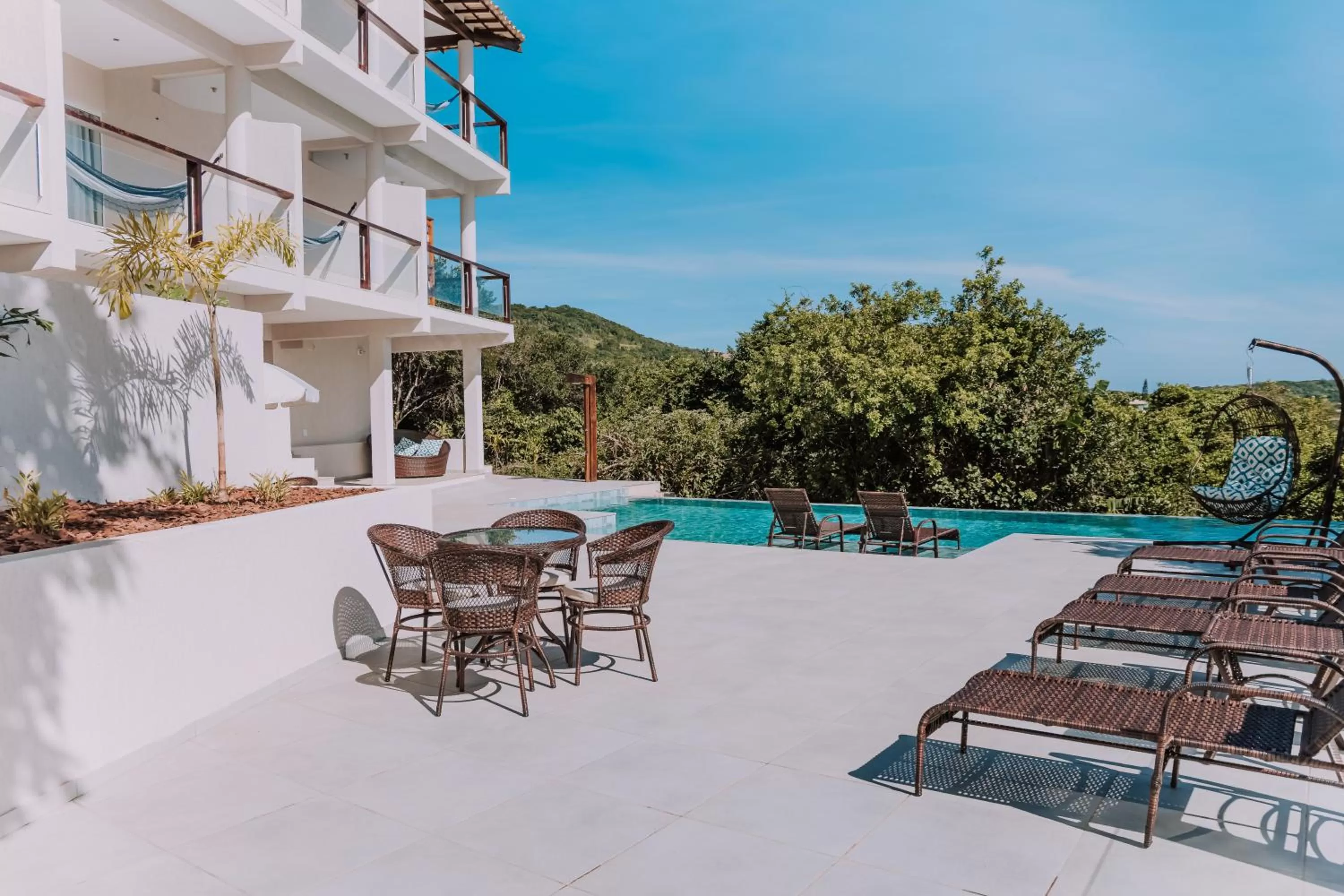 Patio in Pousada Peninsula de Buzios