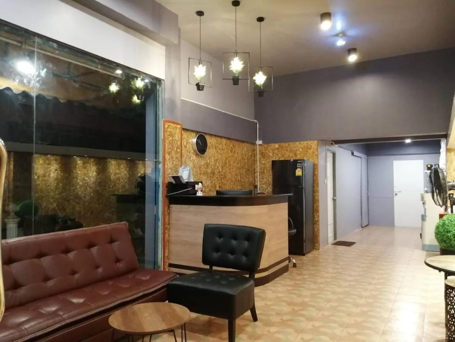 Communal lounge/ TV room, Lobby/Reception in SleepCats Hostel