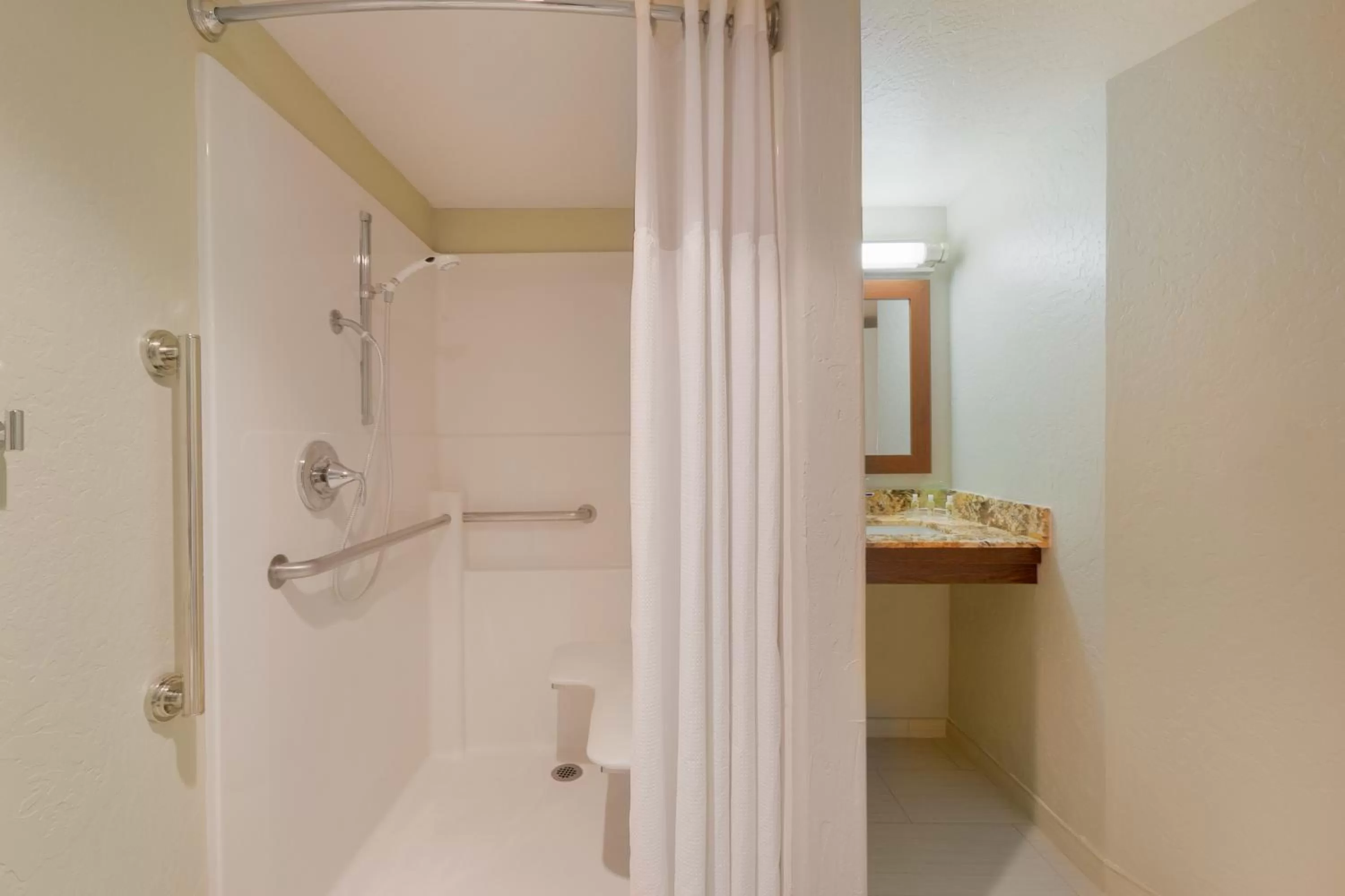 Shower in Holiday Inn Resort The Lodge at Big Bear Lake by IHG