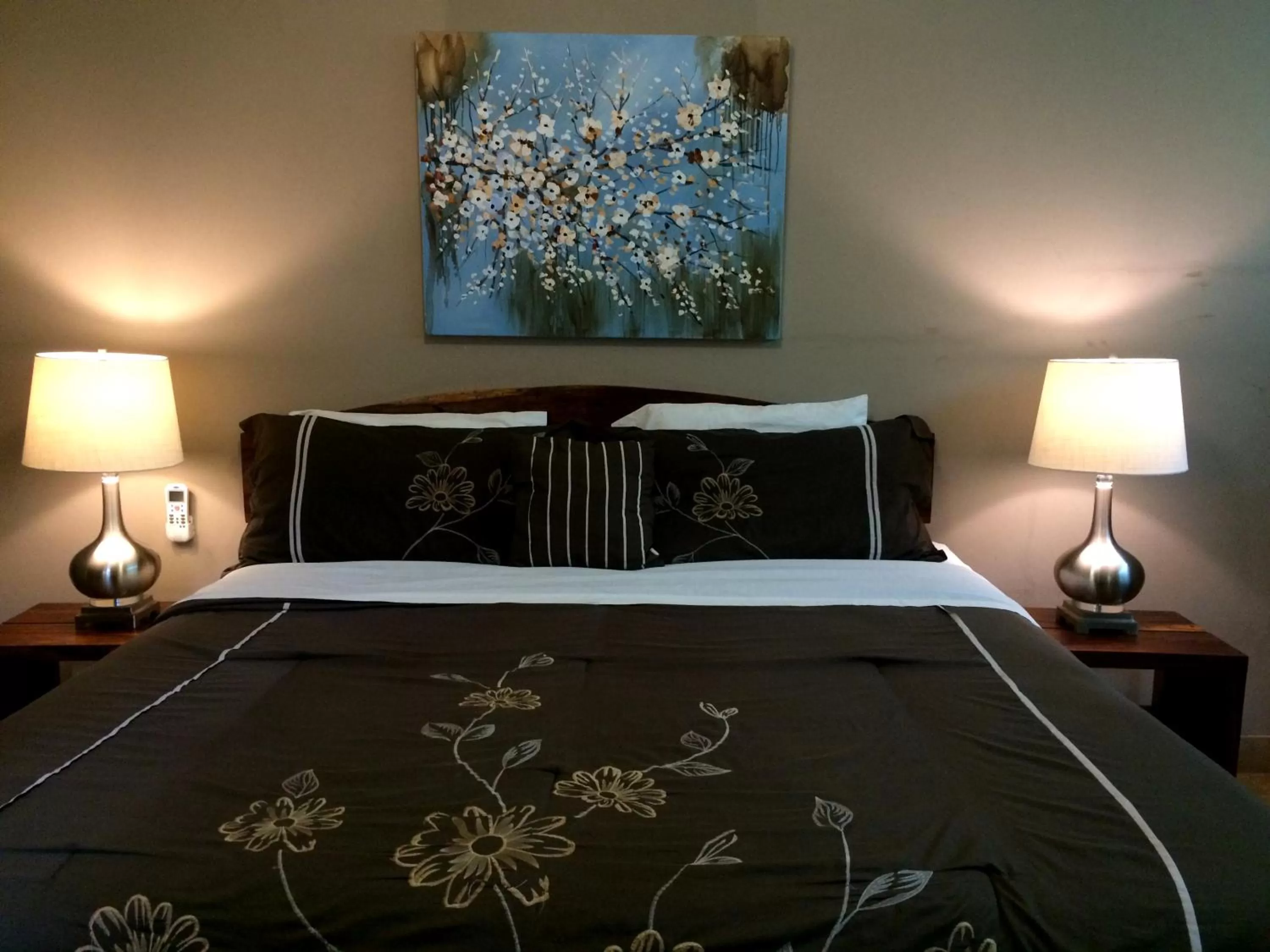 Bed in Xalli Beach Hotel