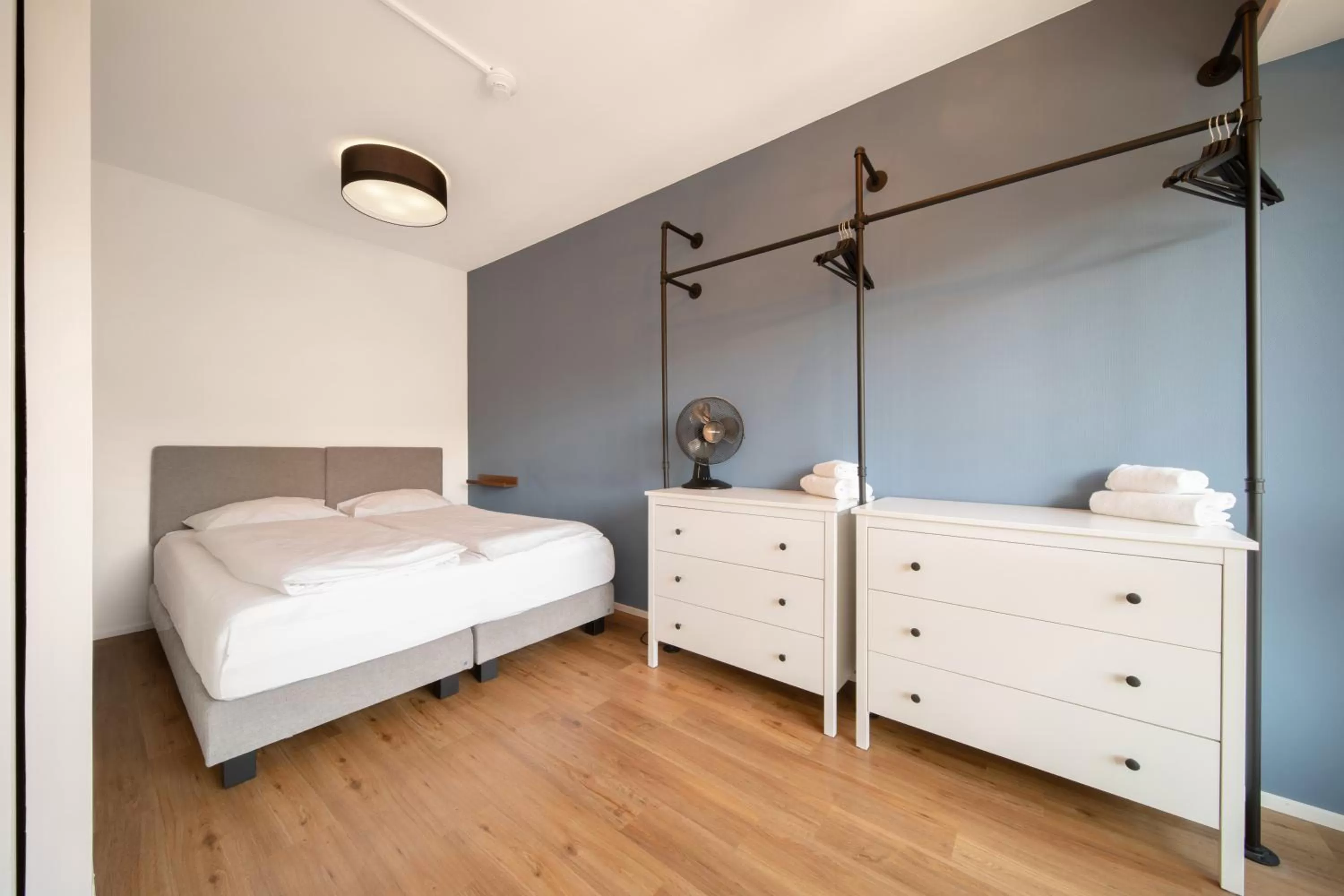 Bed in Hotel by Hyve Basel