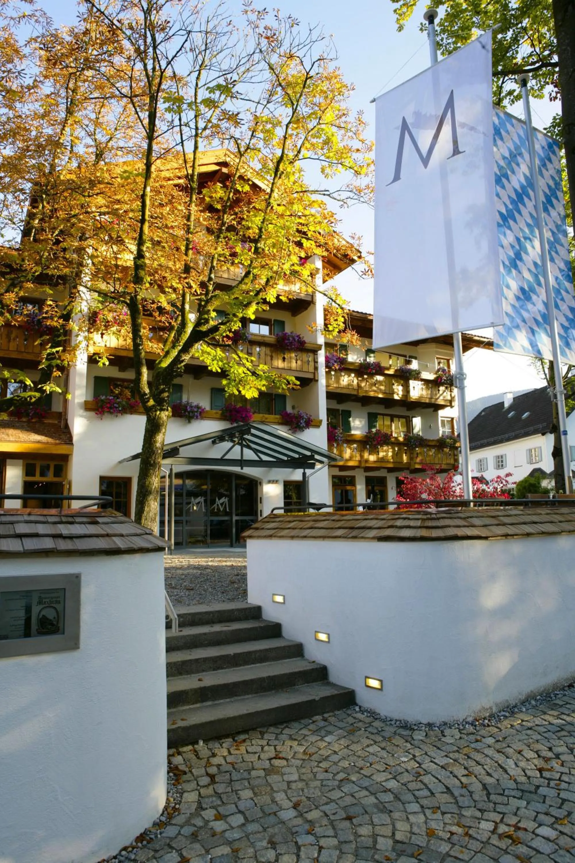 Facade/entrance in Hotel Maximilian