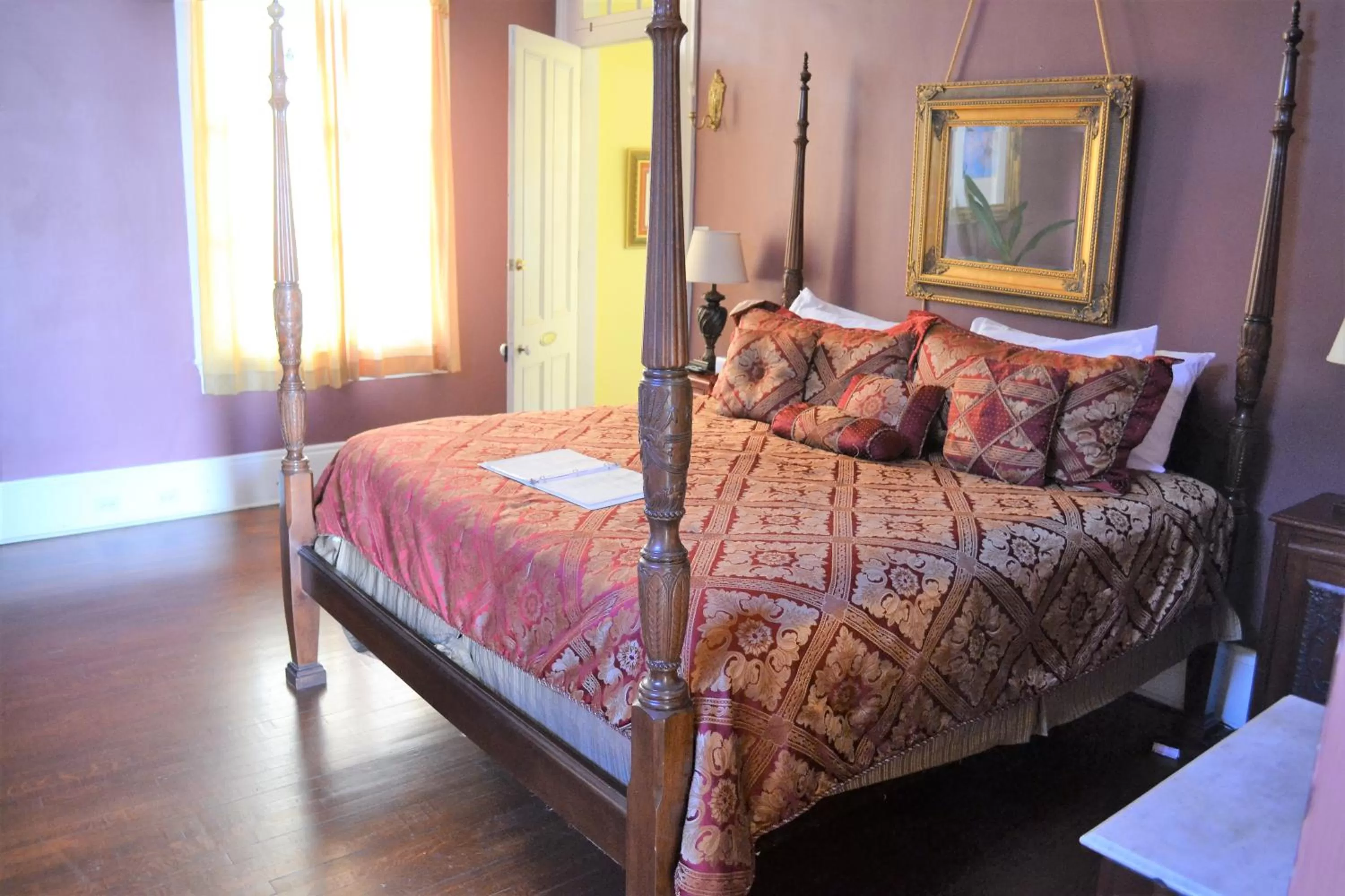 Bedroom, Bed in Edgar Degas House Historic Home and Museum