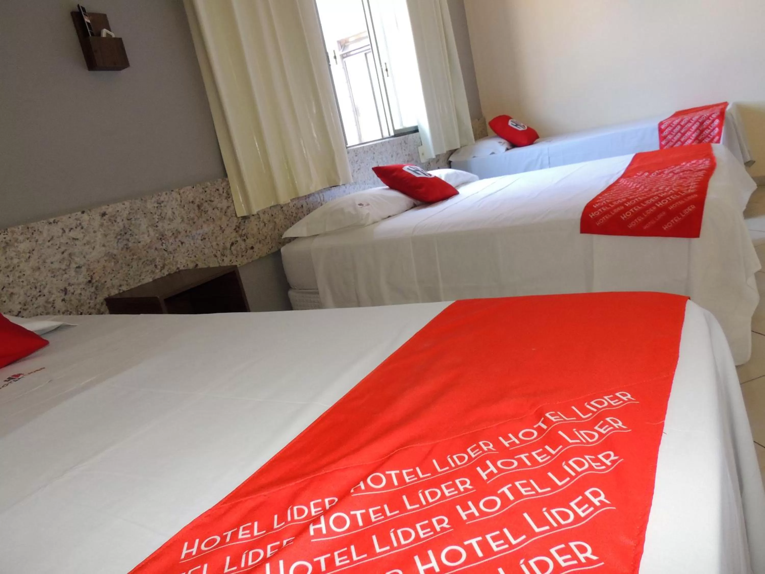 Bedroom, Bed in Hotel Líder - By UP Hotel