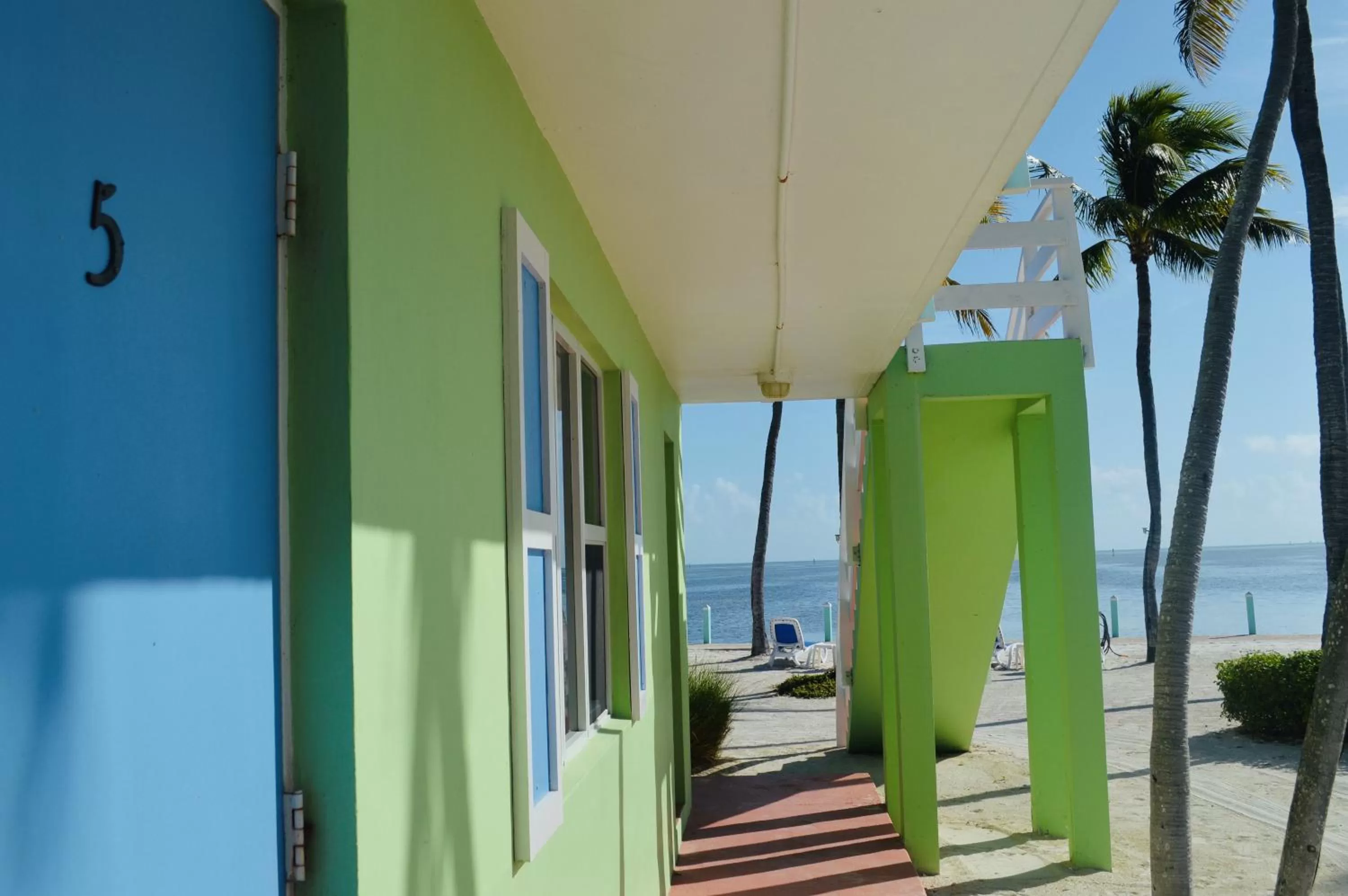 Sea view in Drop Anchor Resort & Marina