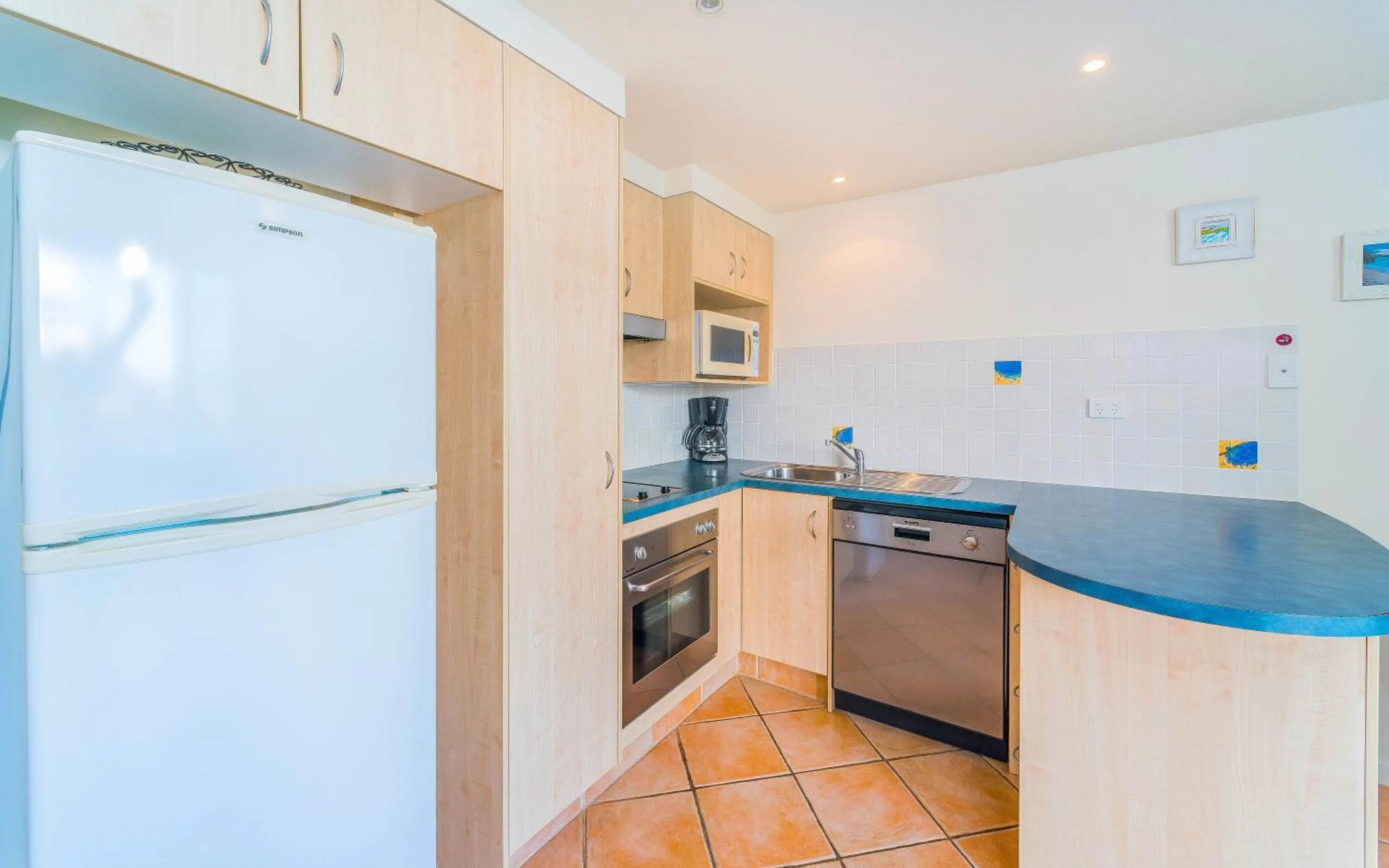 Kitchen or kitchenette in The Cove Yamba