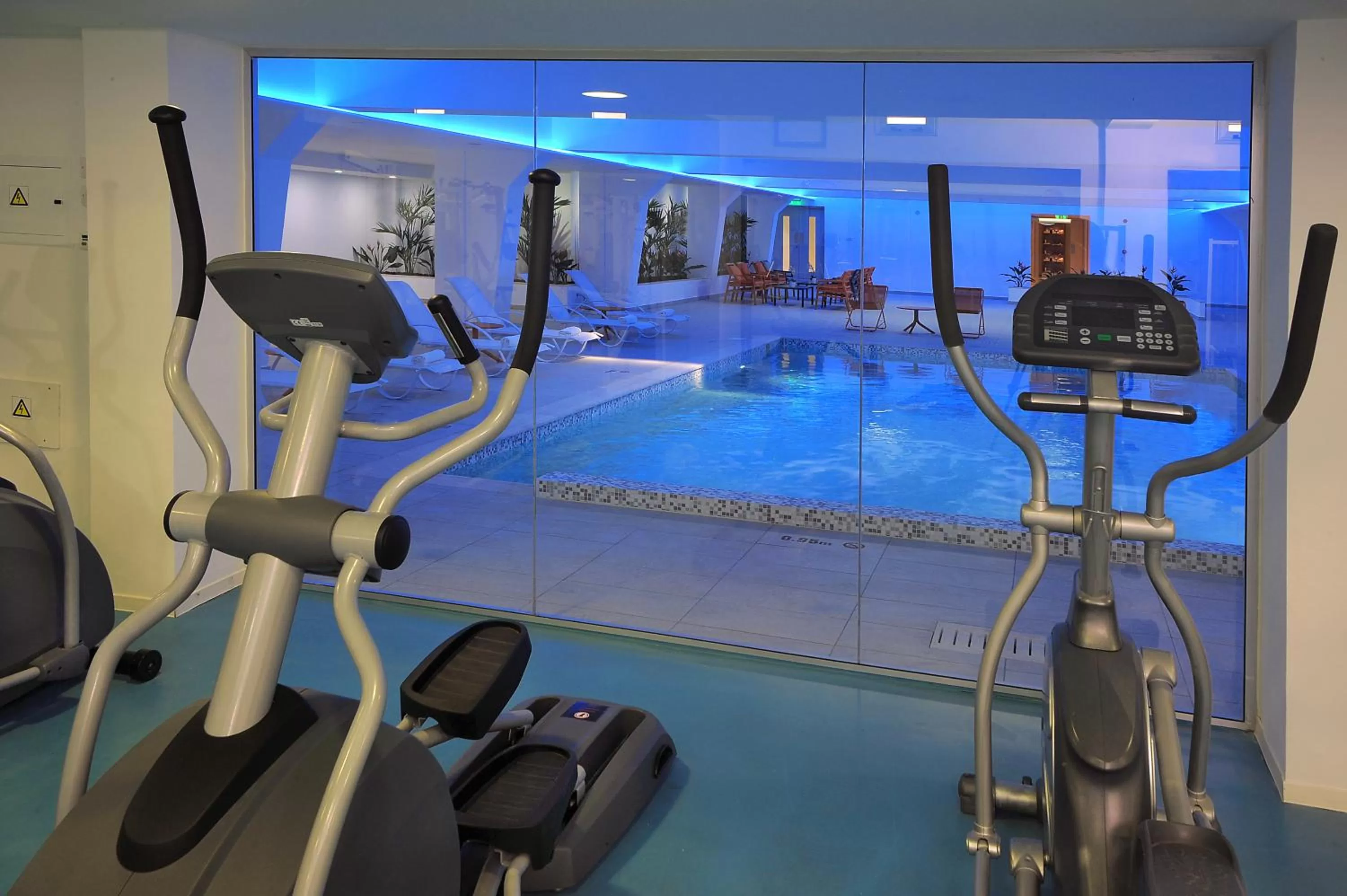 Fitness centre/facilities in Nestor Hotel