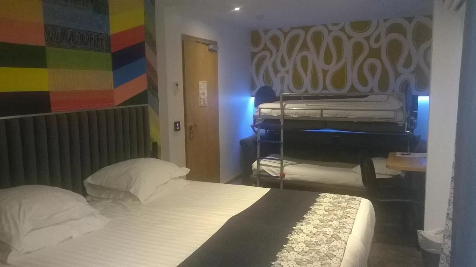 Bed in Hotel Aida Opera