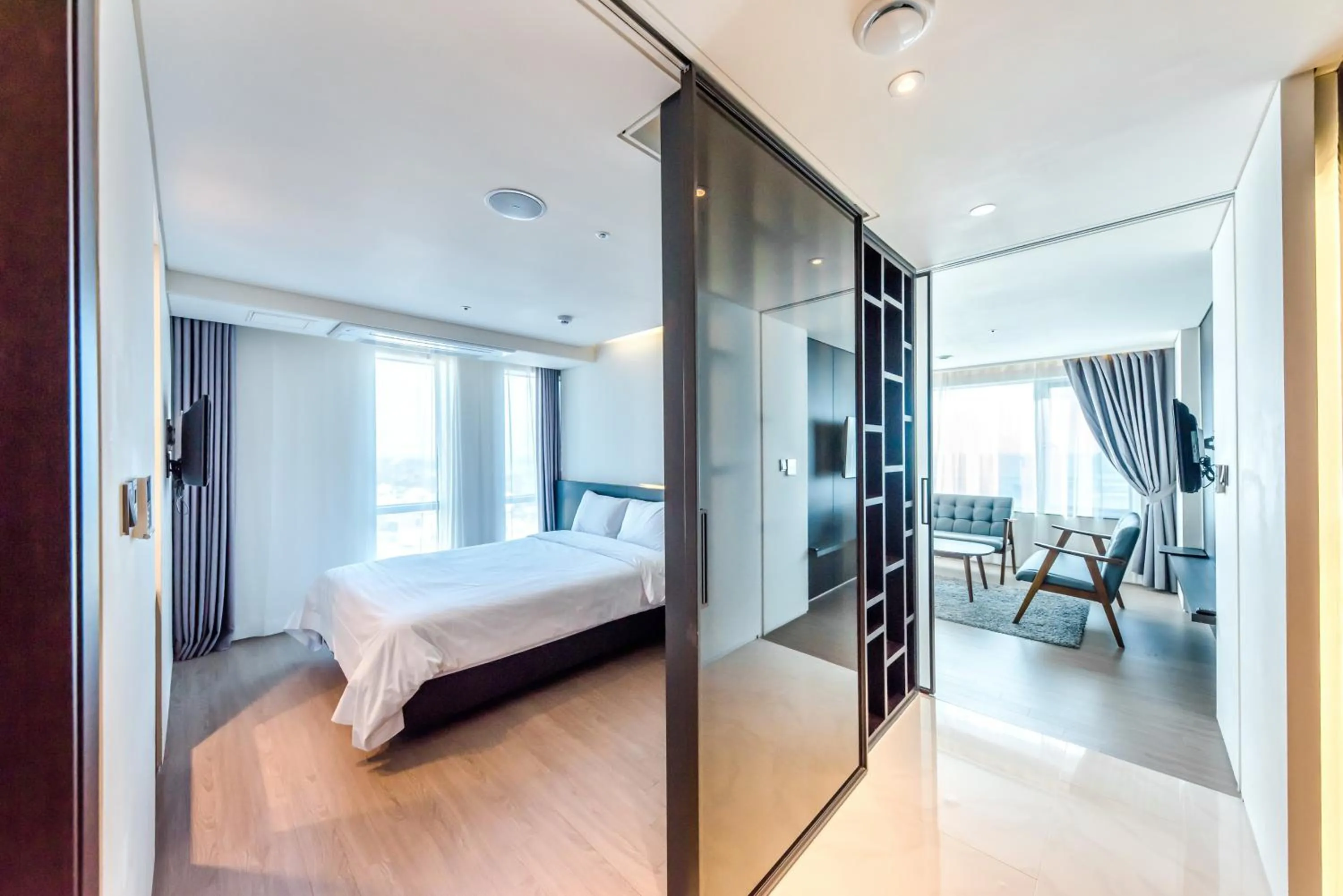 Photo of the whole room, Bed in The First70 Hotel