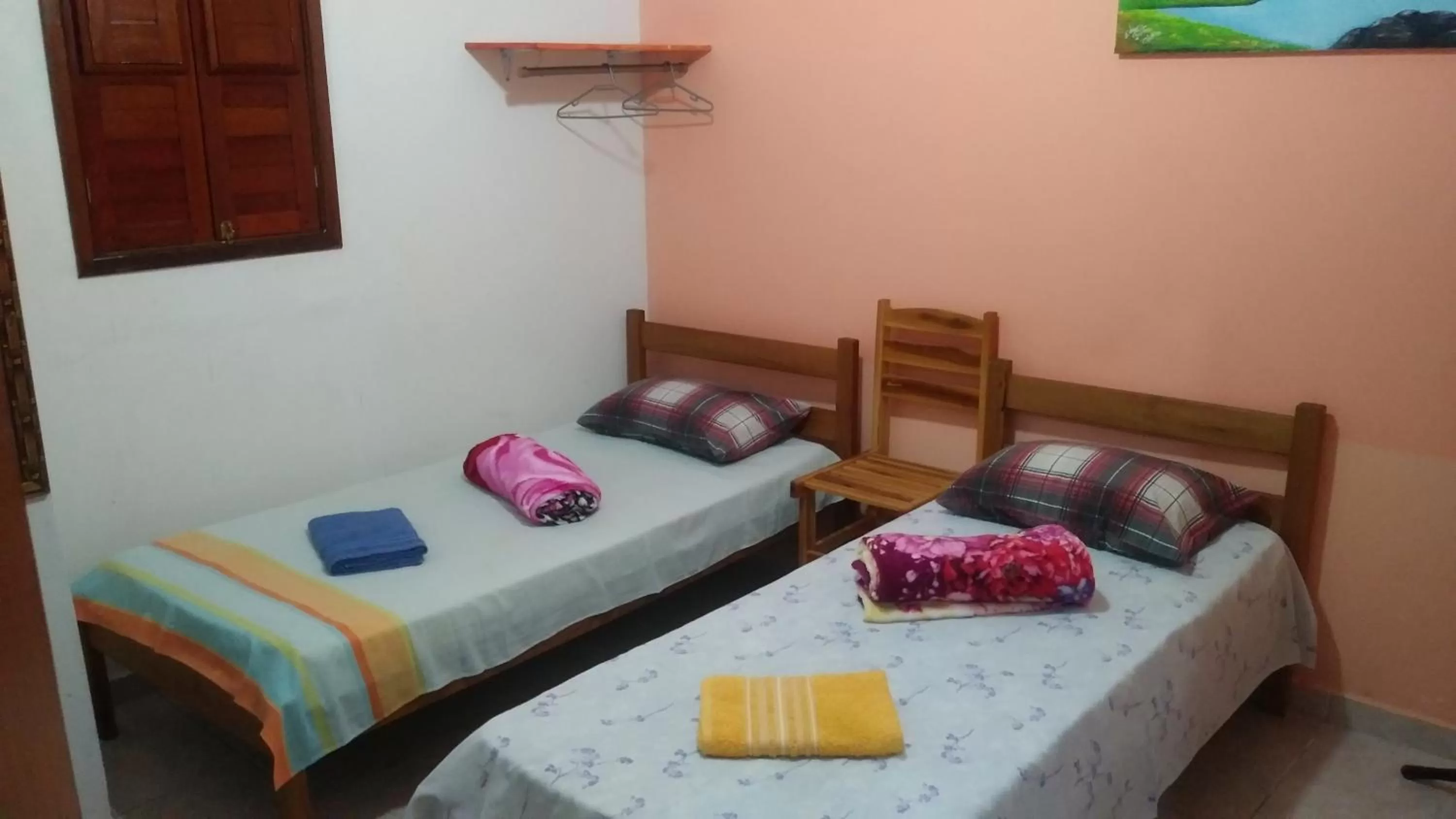 Bed in Pousada dos Ventos