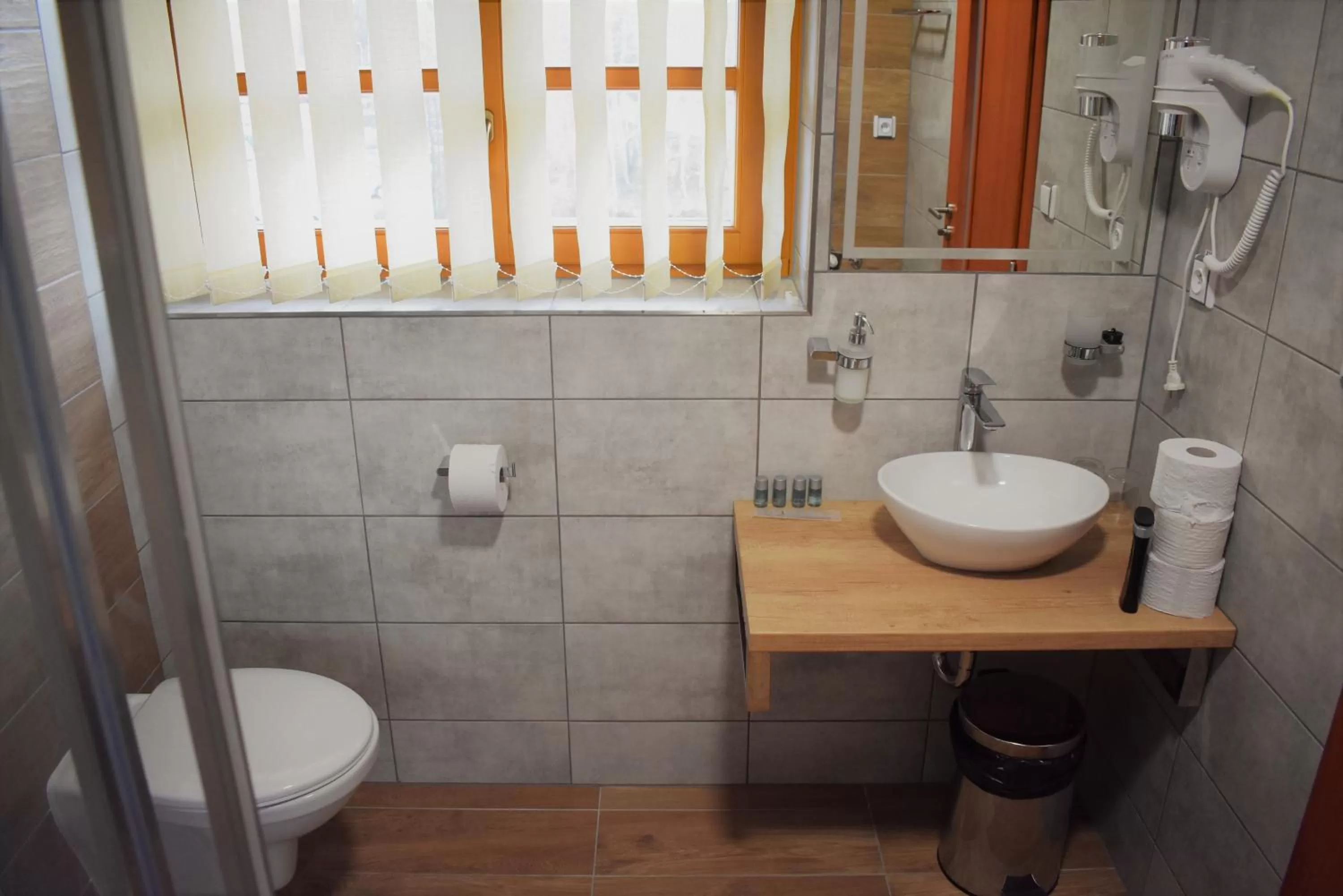 Bathroom in Motel Roubenka