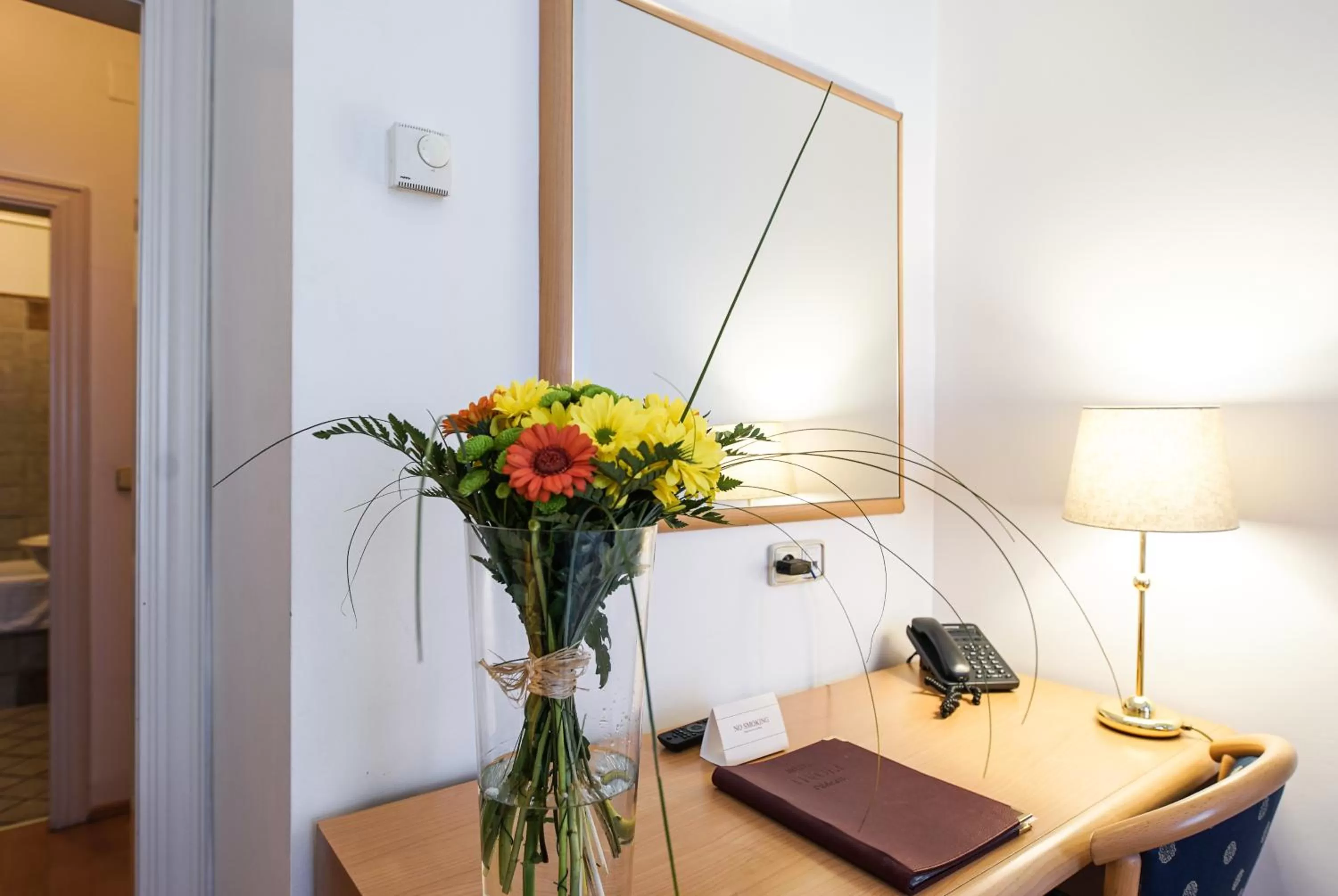 Decorative detail in Hotel Tivoli Prague