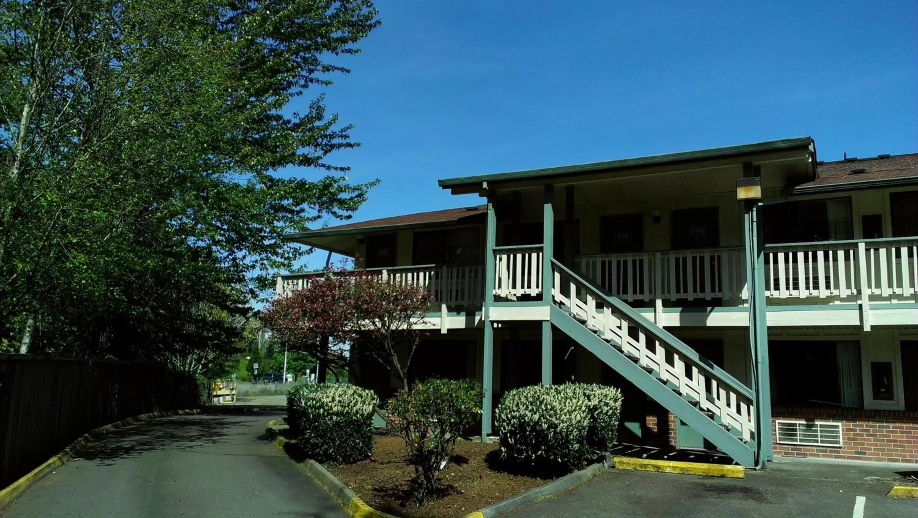 Facade/entrance in Motel Puyallup