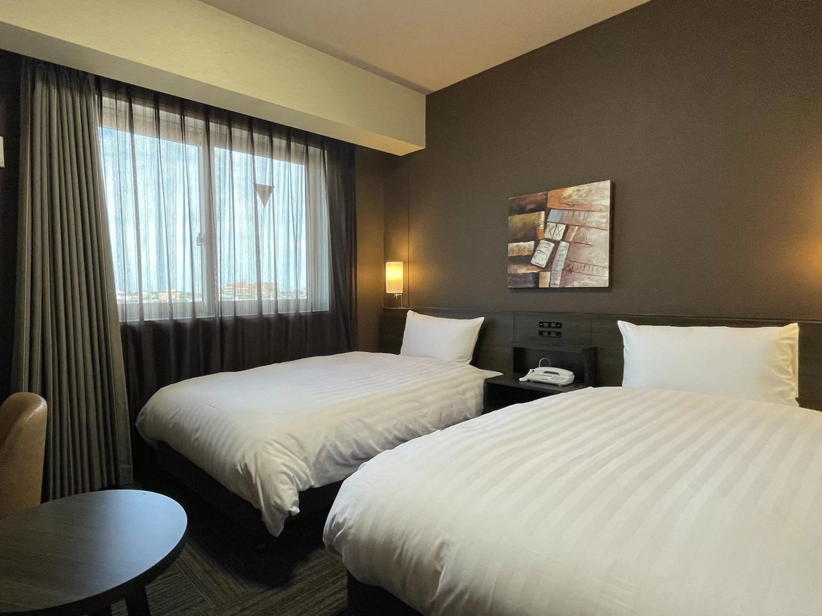 Photo of the whole room, Bed in ​Hotel Route-Inn Kumagaya​